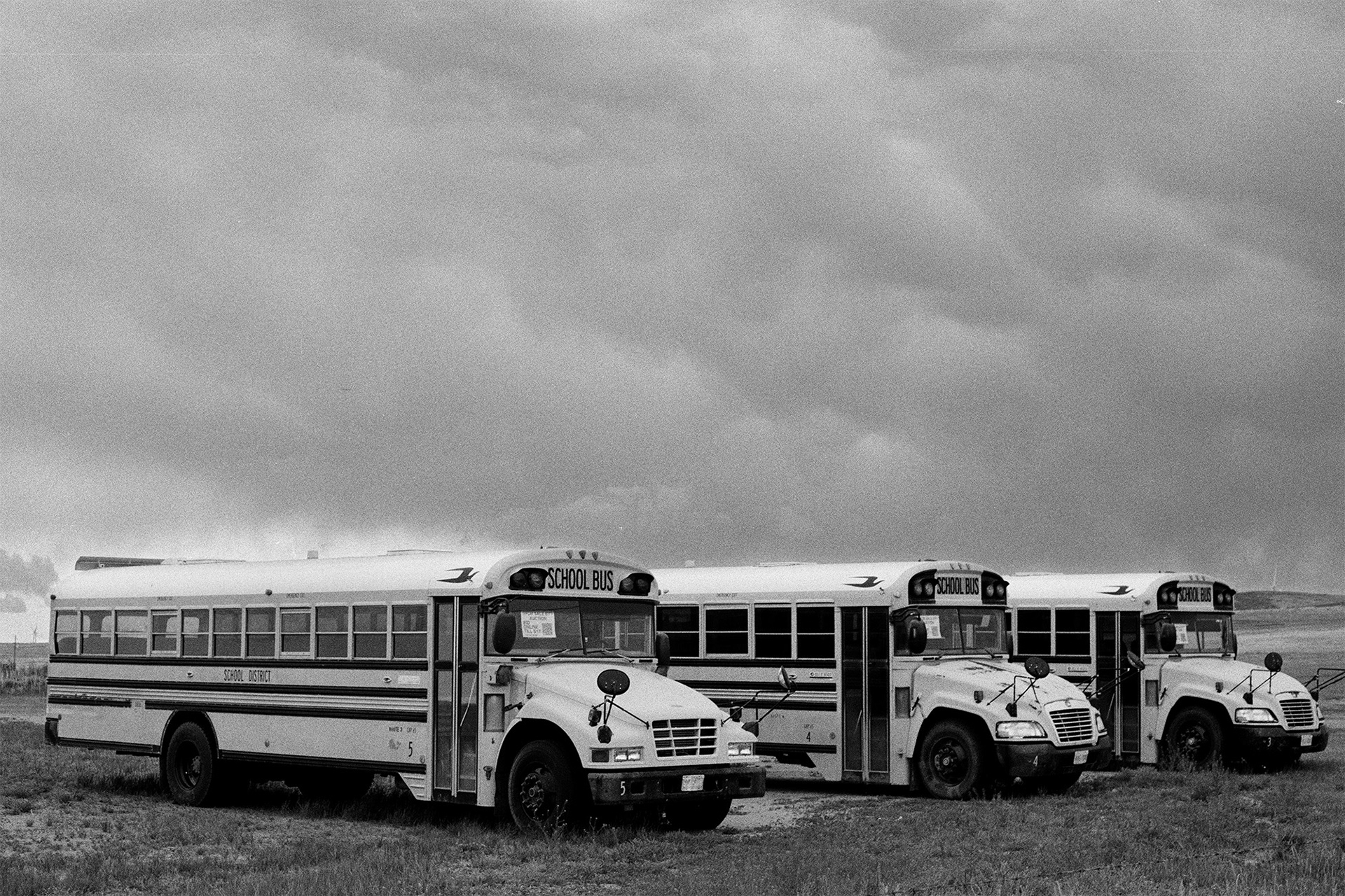 School Busses in Calhan, Colorado, 2023
