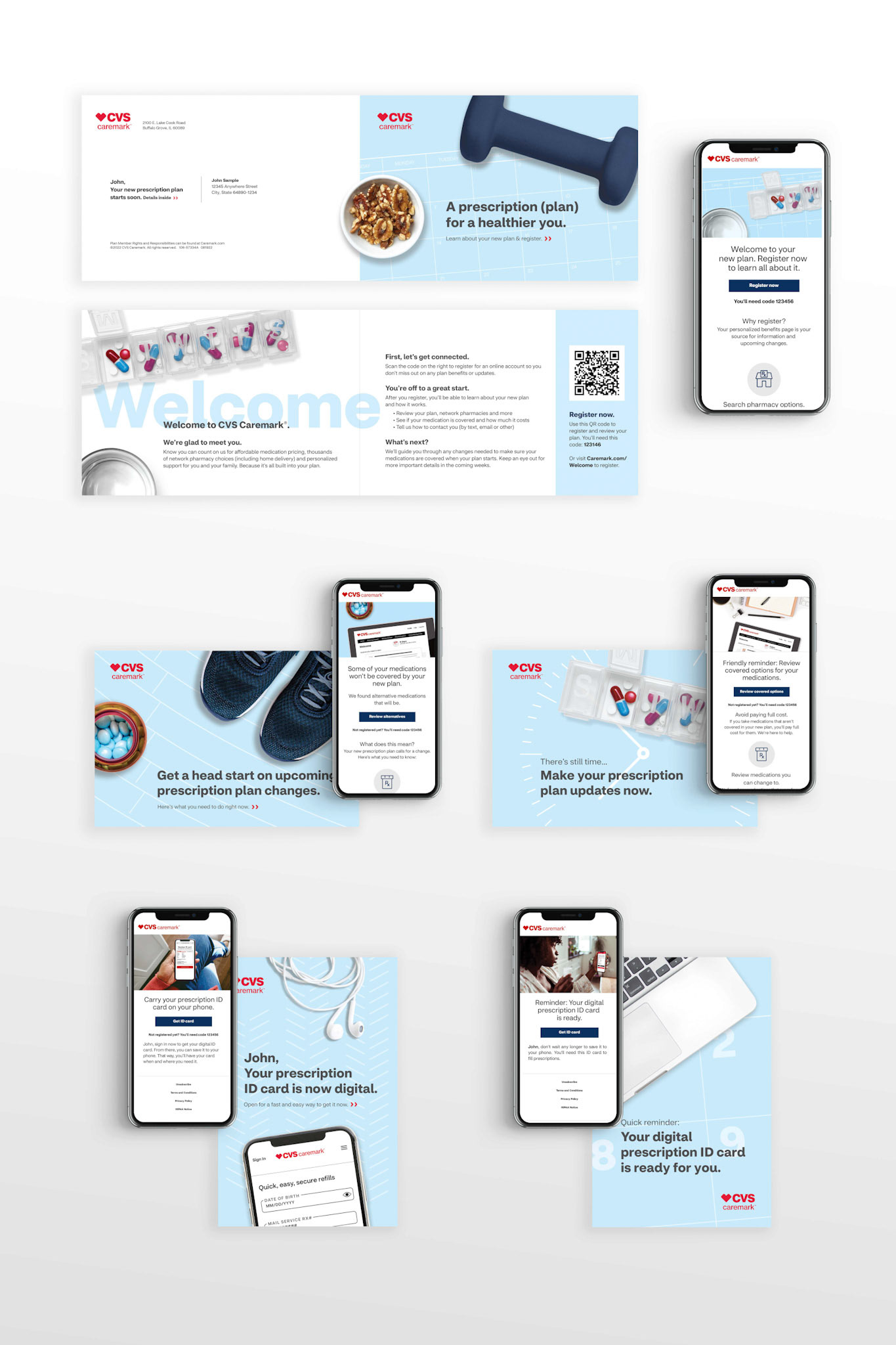 Onboarding Direct Mail and Email Campaign