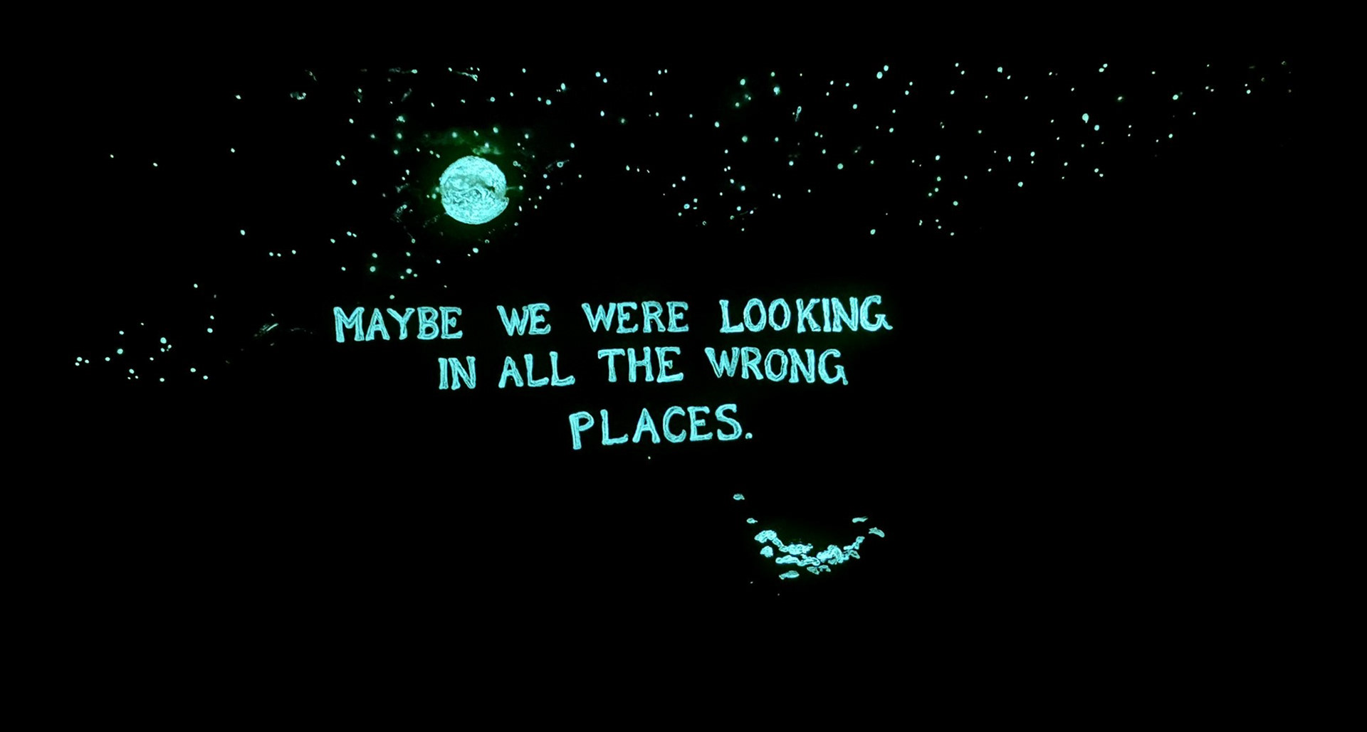 ... night time!