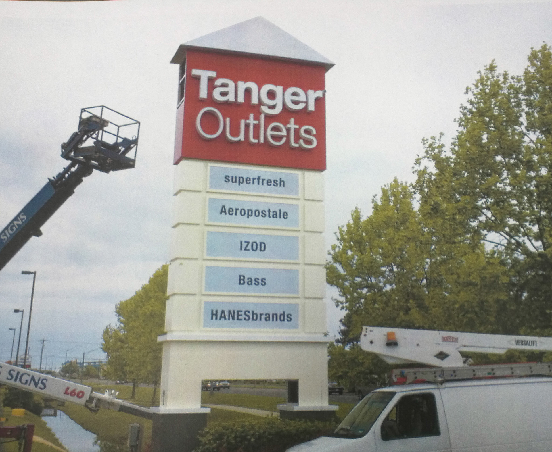 Business Directory Sign