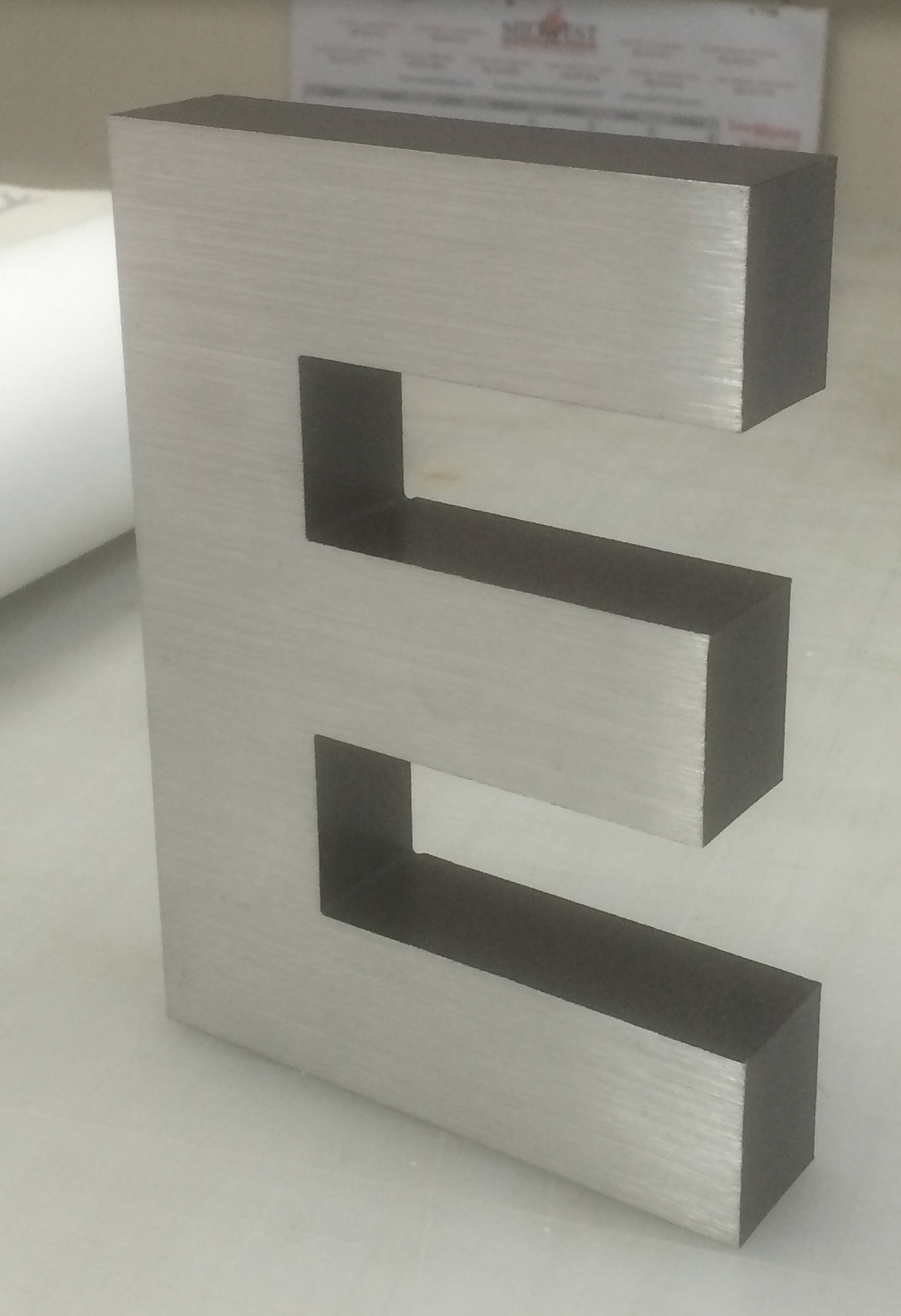 Dimensional Logo Letters