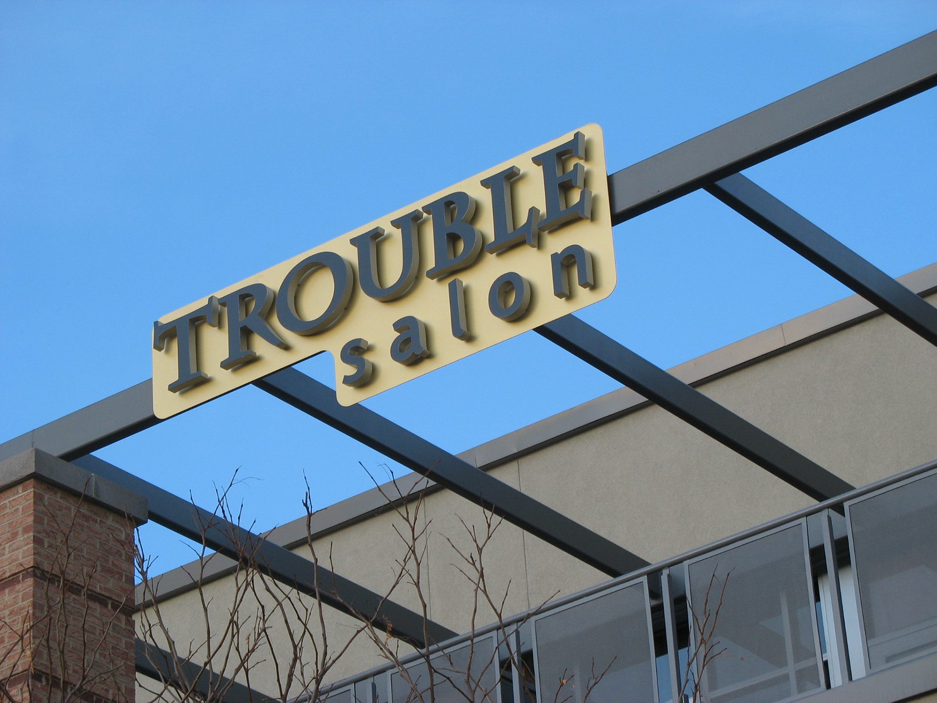 Dimensional Logo Sign