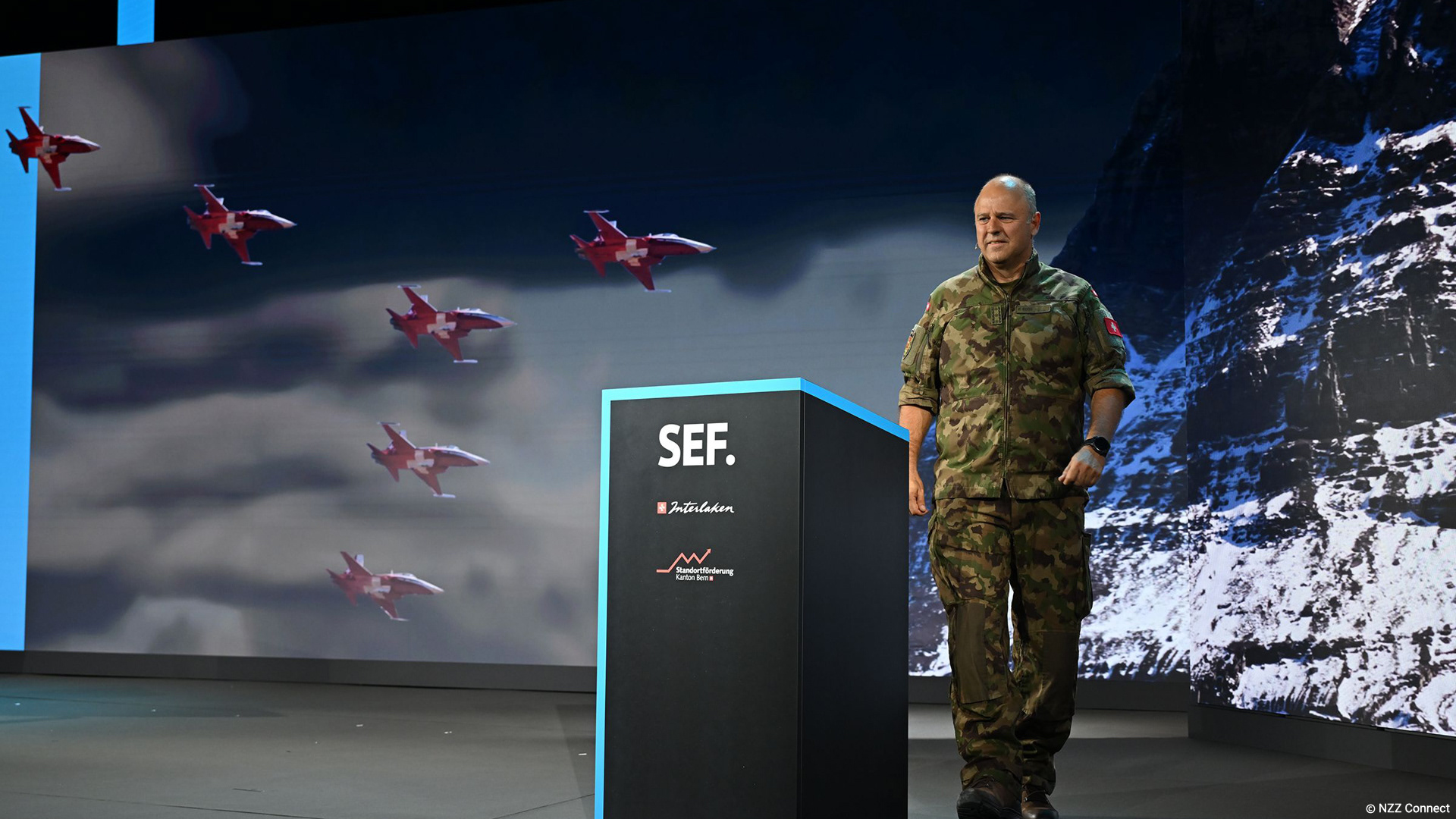 Foto von der Keynote mit Benedikt Roos
