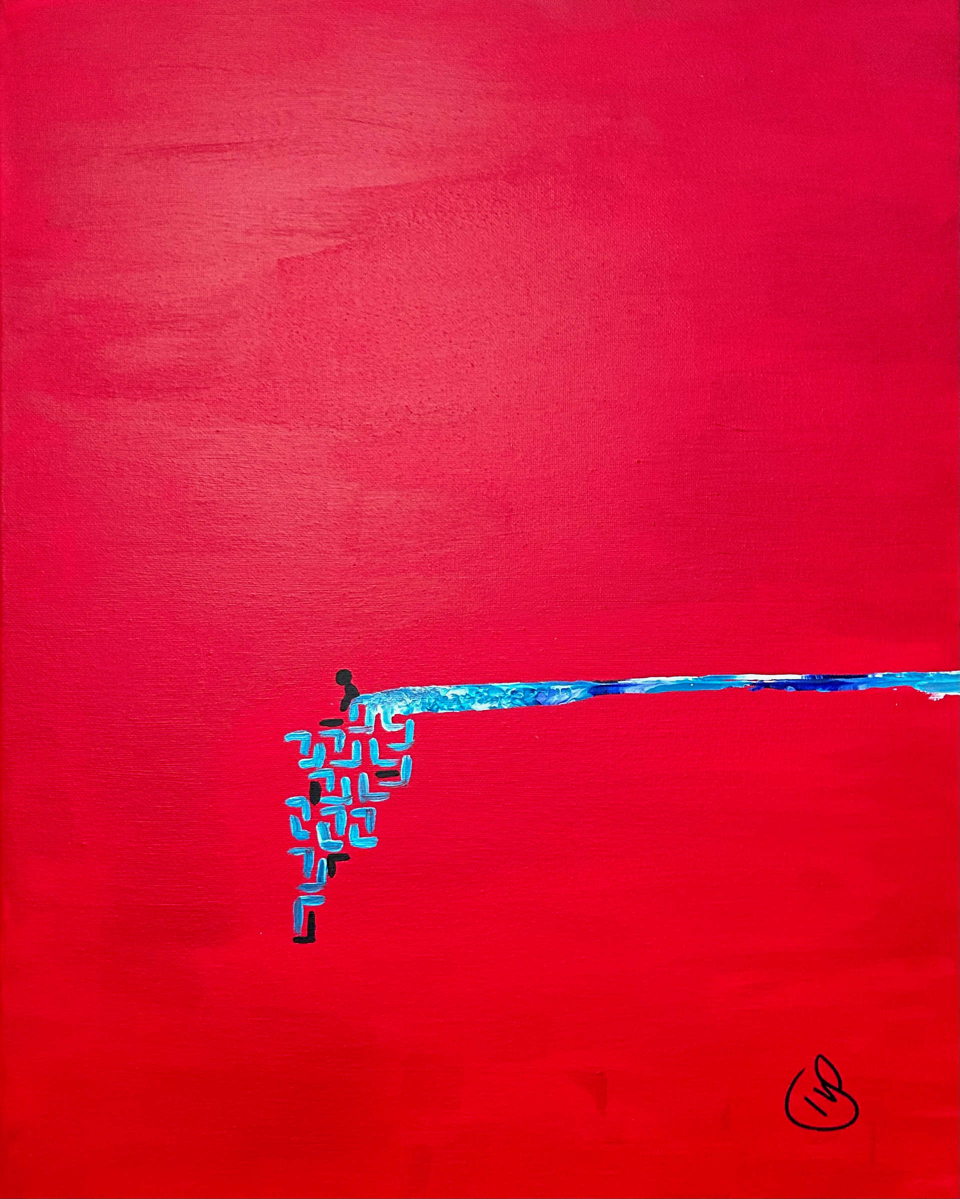 Figure on the Cliff