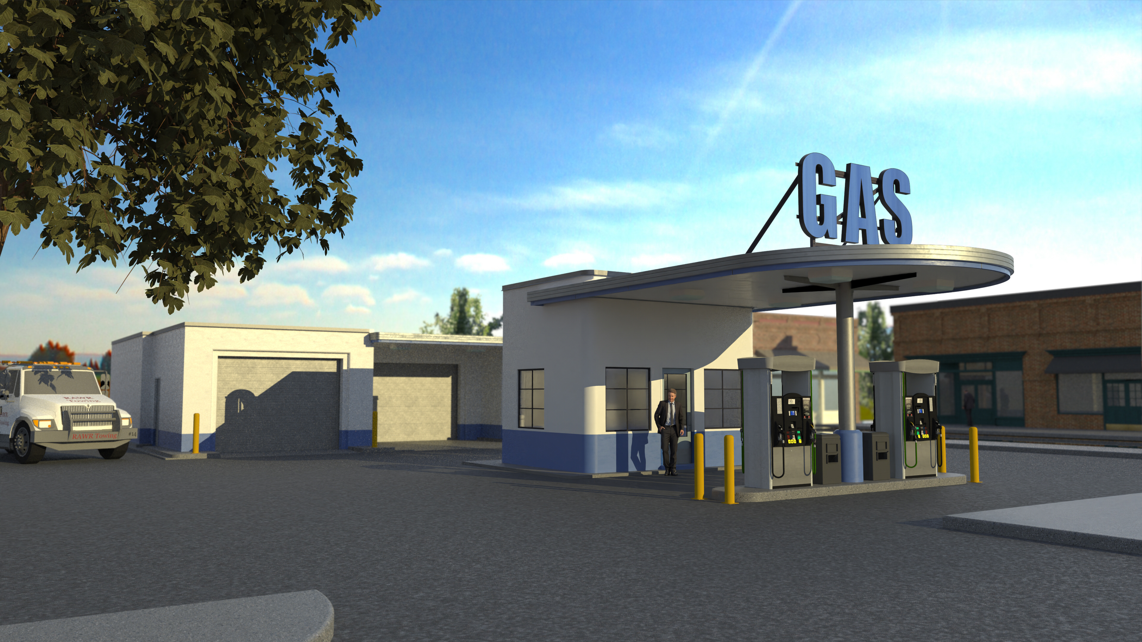 JACK REACHER: GAS STATION