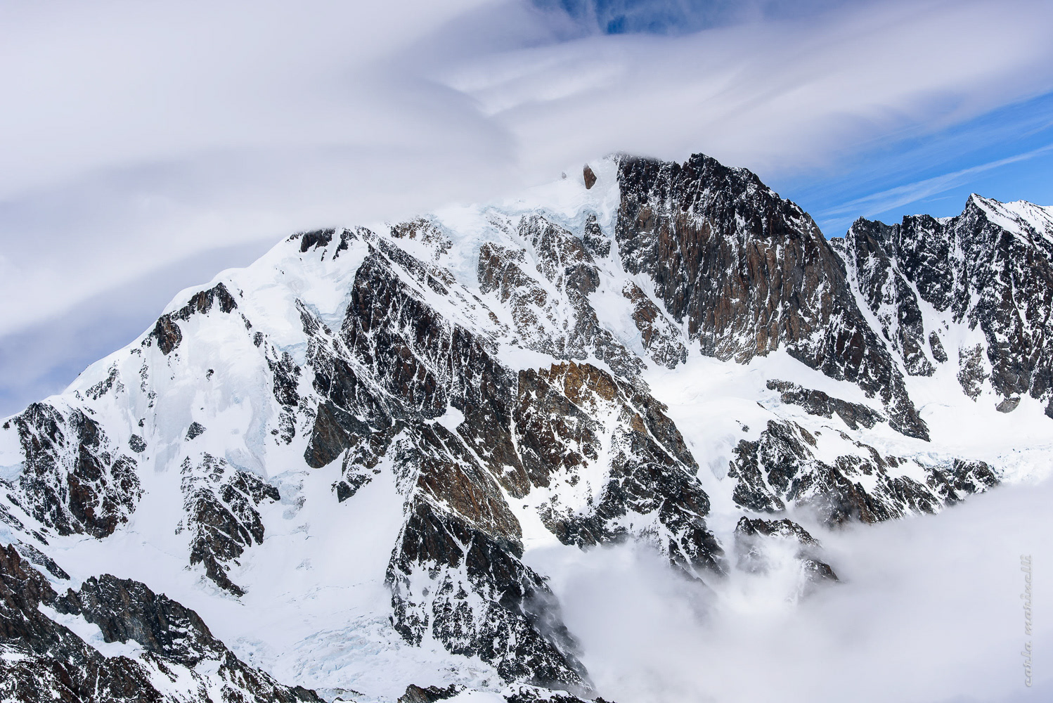 MONT BLANC, HELICOPTER