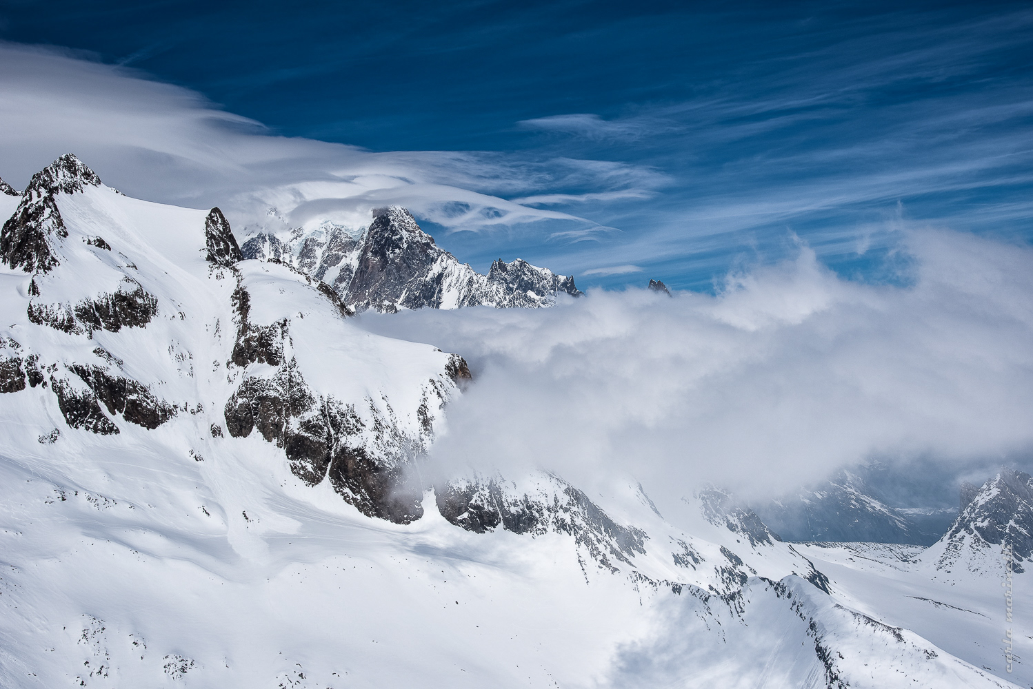 MONT BLANC, HELICOPTER