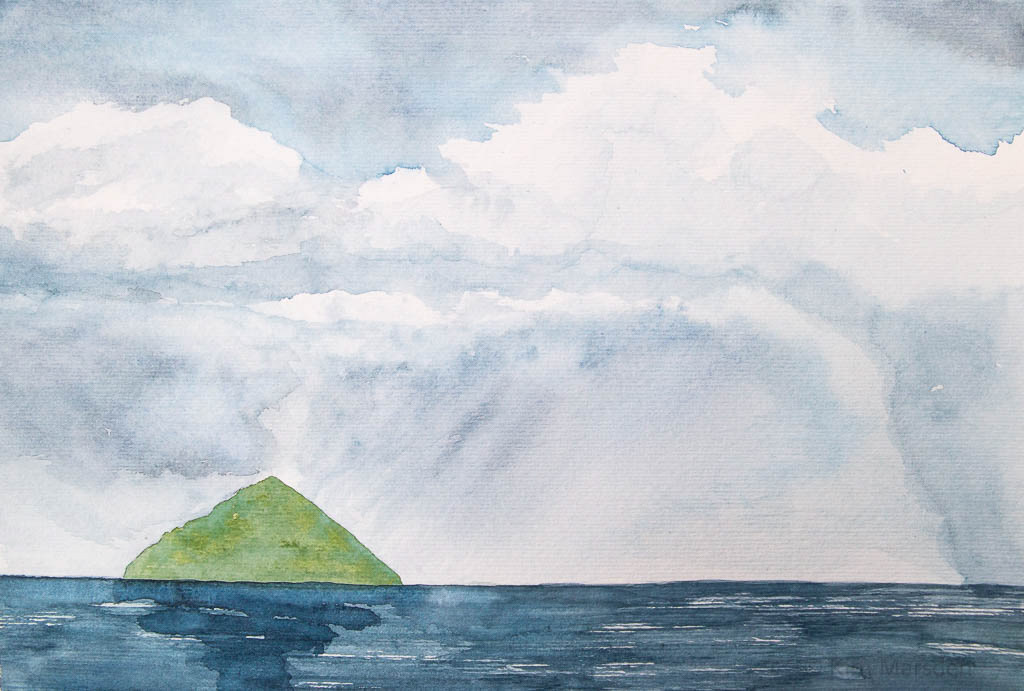 Ailsa Craig storm