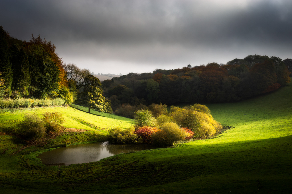 Autumn Light over Givendale - Yorkshire Wolds