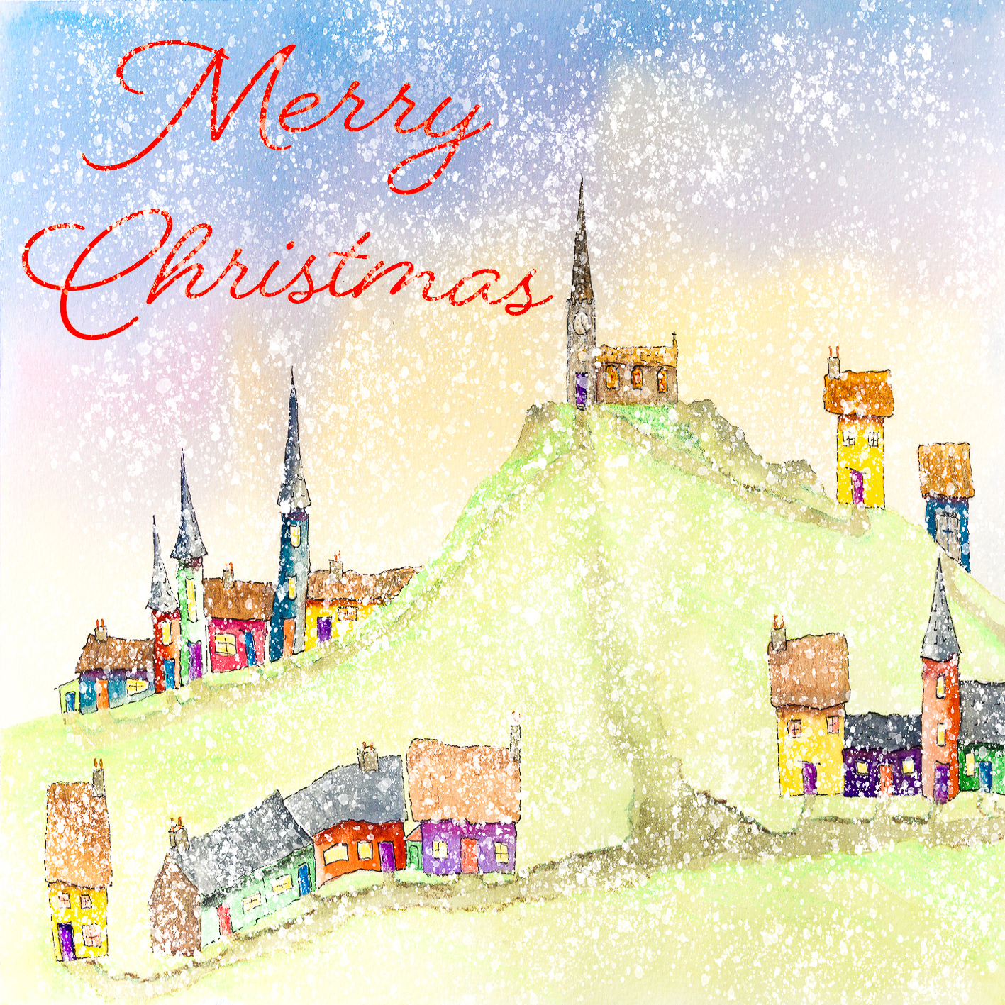 Snowy Village