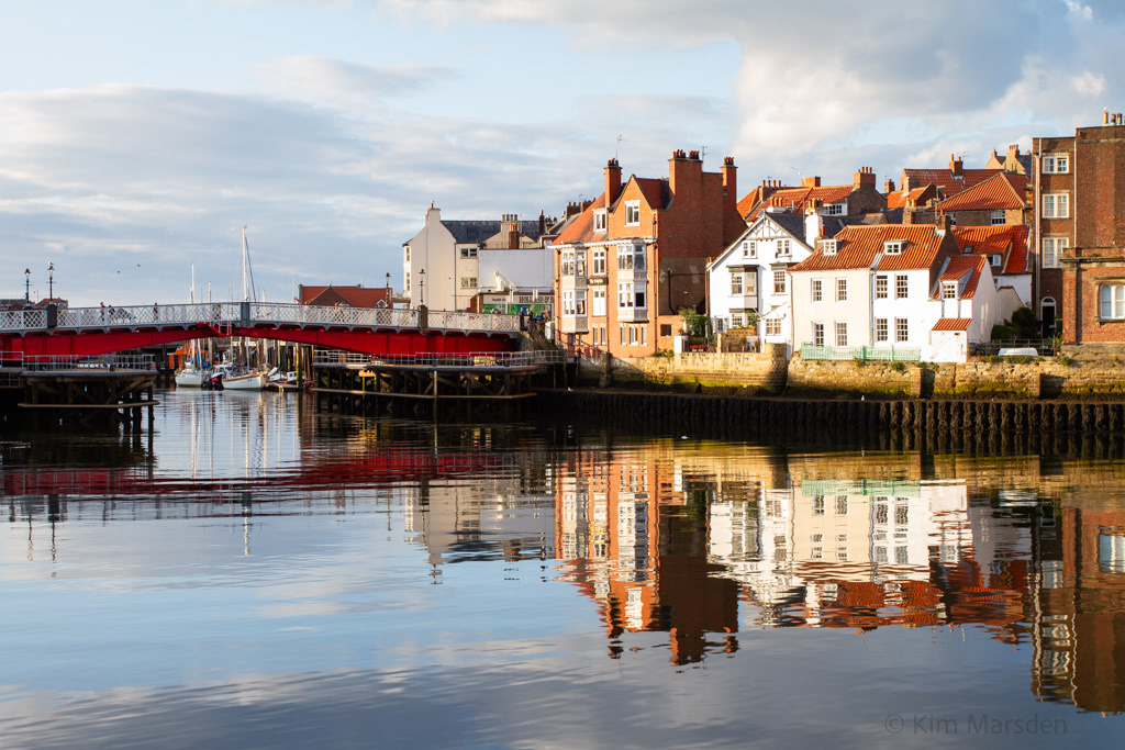 Reflections in Whitby Harbour