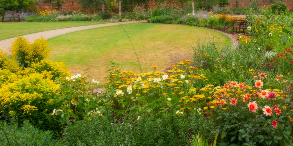The newly refurbished Walled Garden