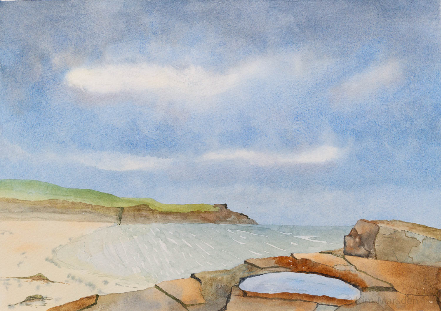 Northumbrian cliffs