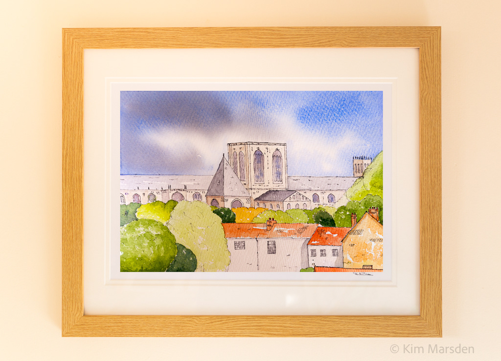 York Minster from the Roman Walls