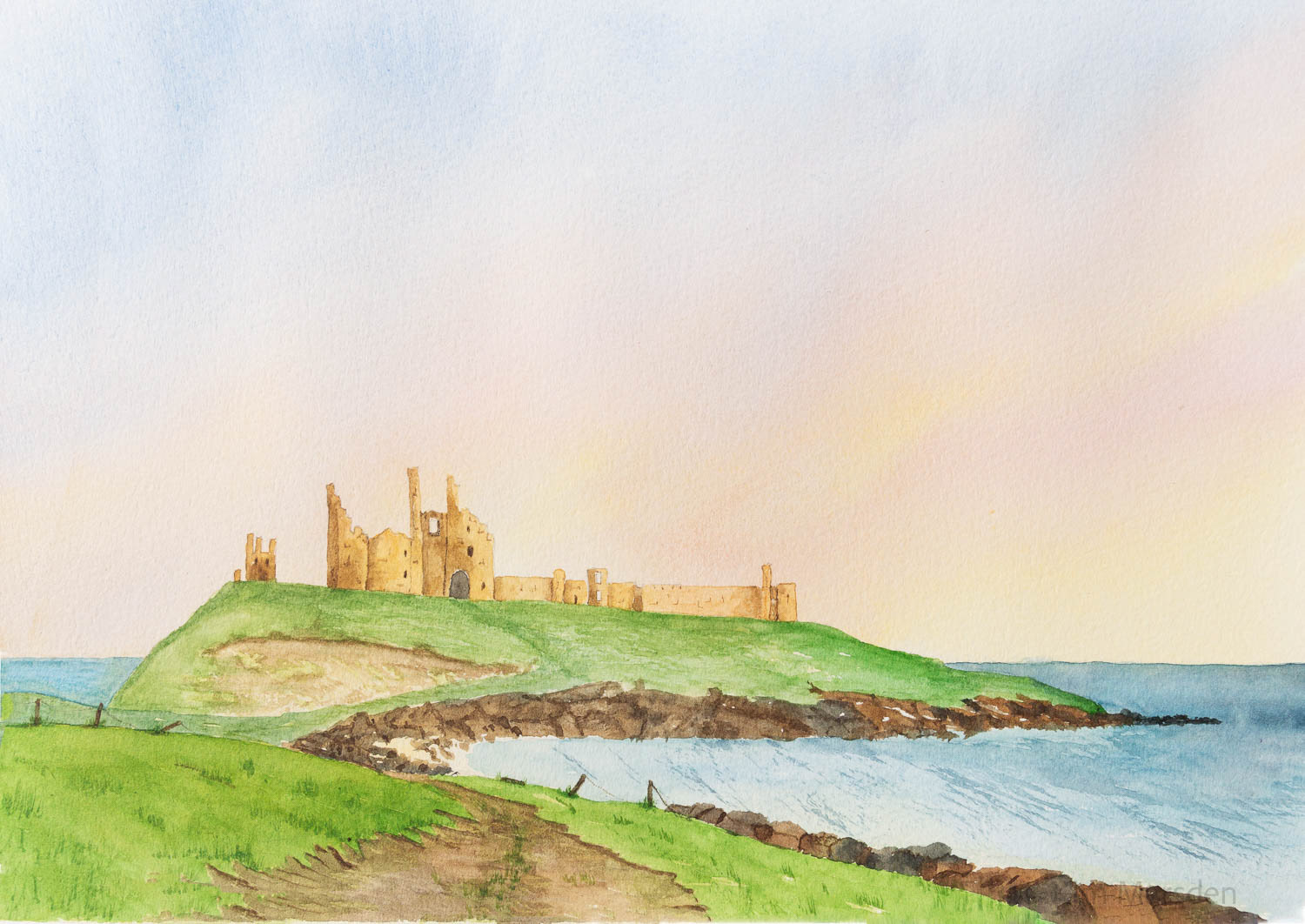 Walk to Dunstanburgh Castle - Northumberland