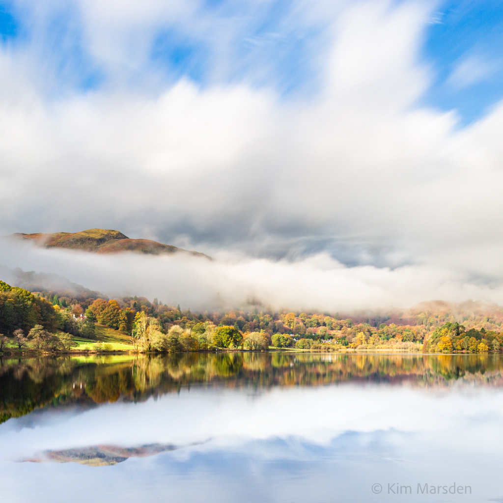Misty morning light on Grasmere