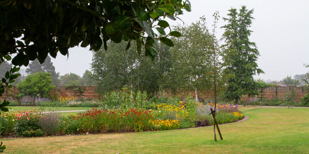The newly refurbished Walled Garden