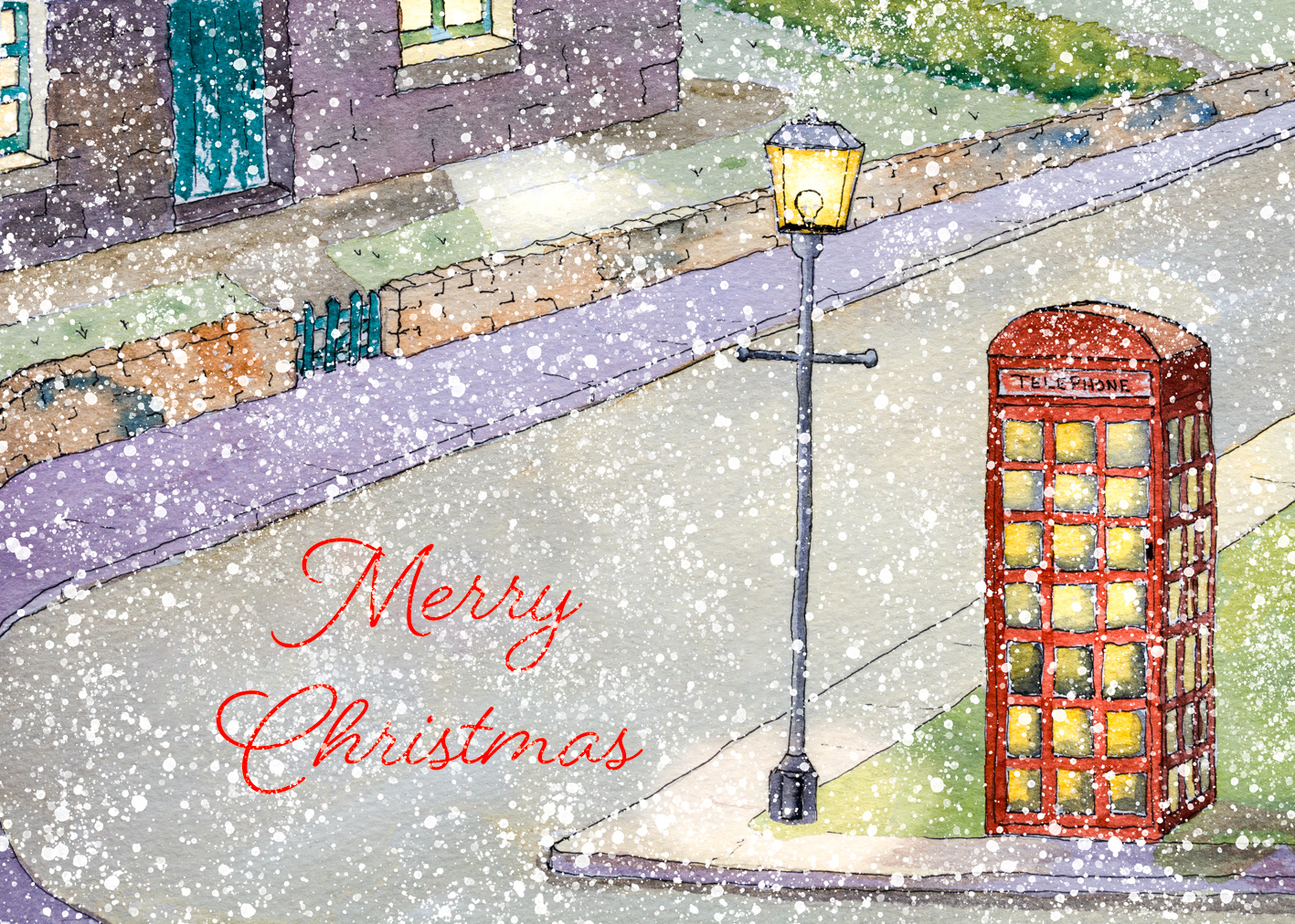 Welcoming Streetlamp 7x5
