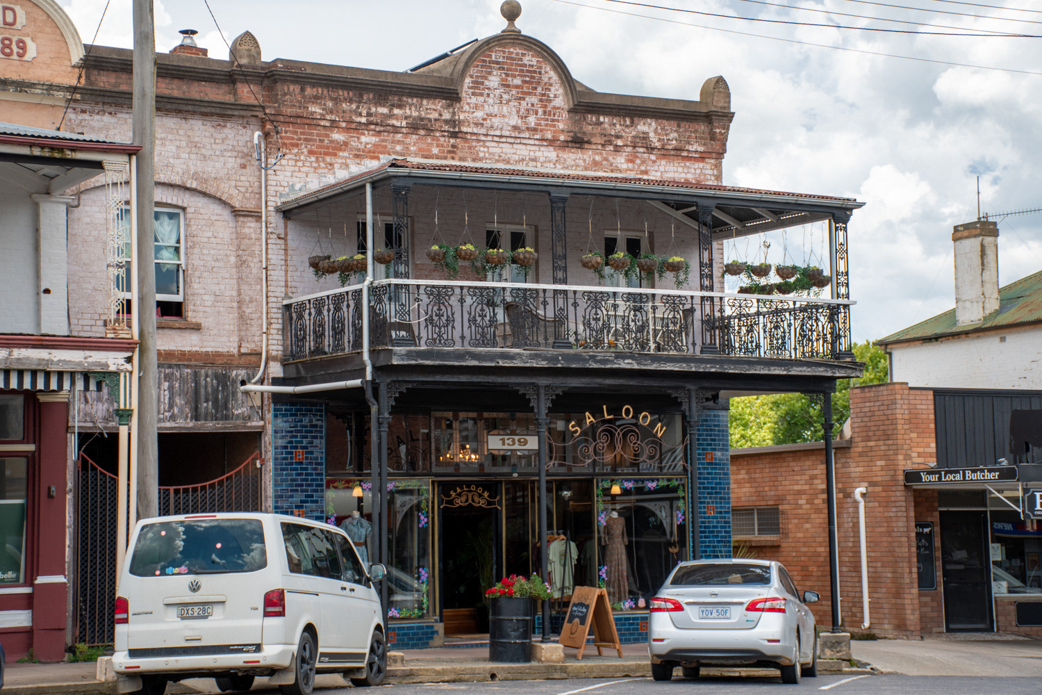 Saloon, built more than 130 years ago.