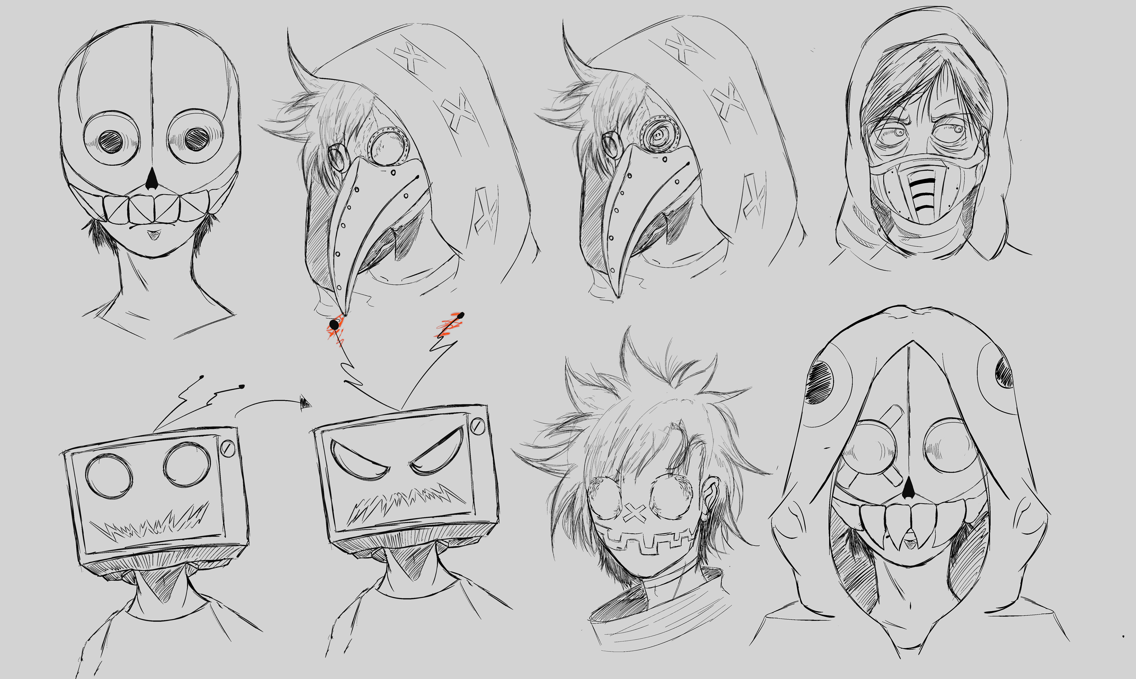 Varation of Tsukutsu's Mask