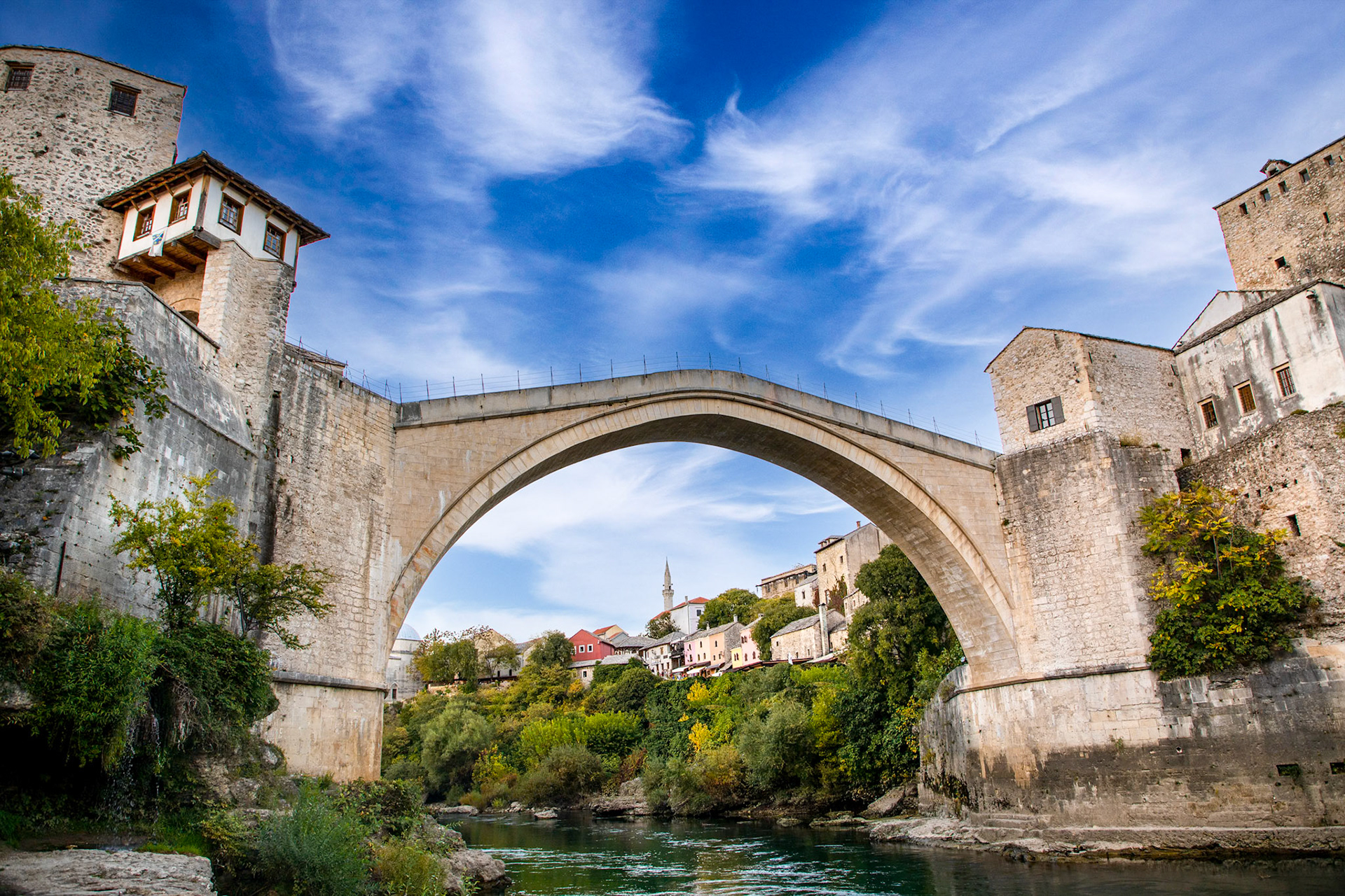 Mostar Bridge. Bosnia