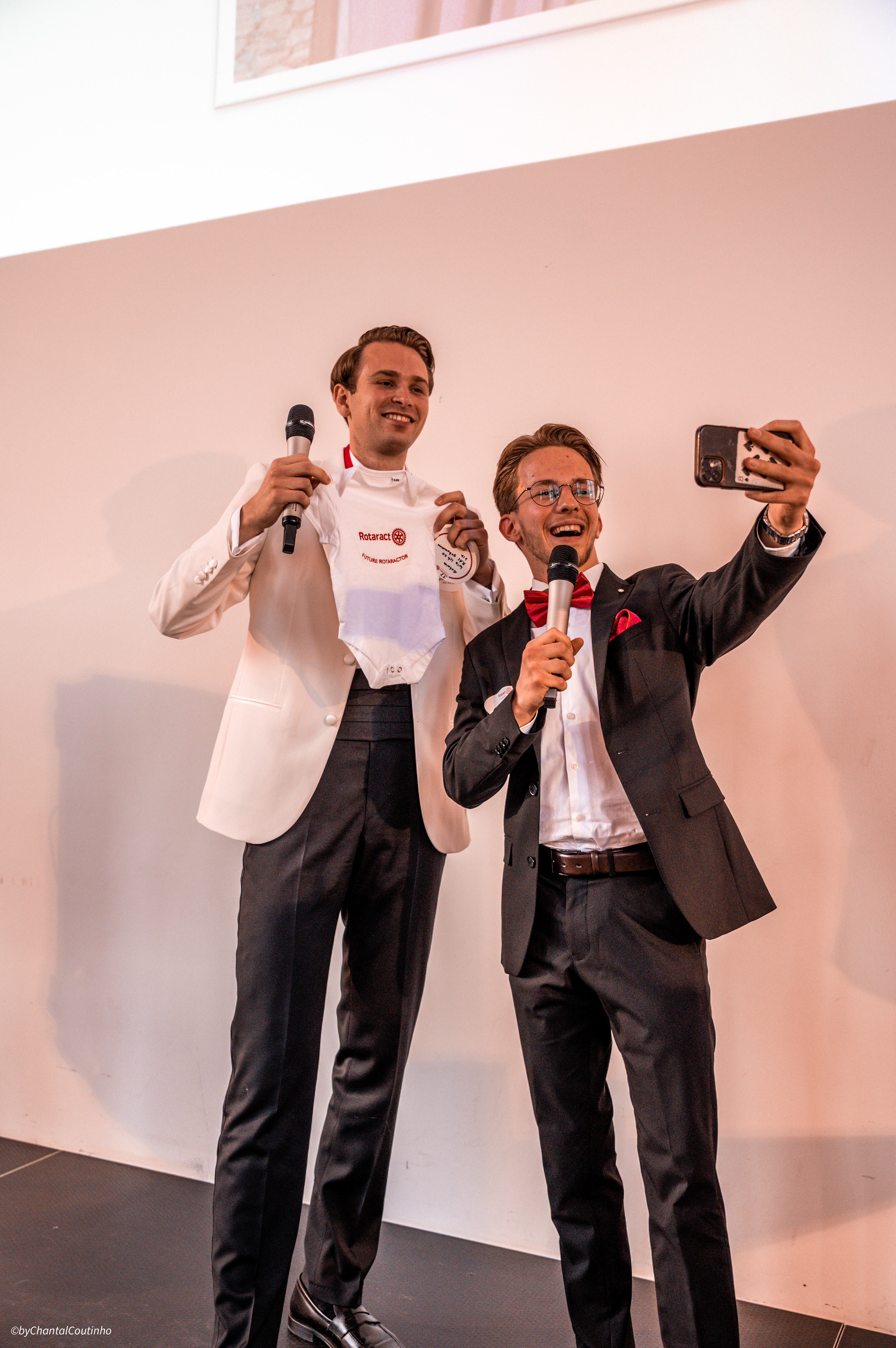 40. Charterjubiläum Rotaract Bochum - Clubpräsident Lennard Lüning und Vizepräsident Felix Rost