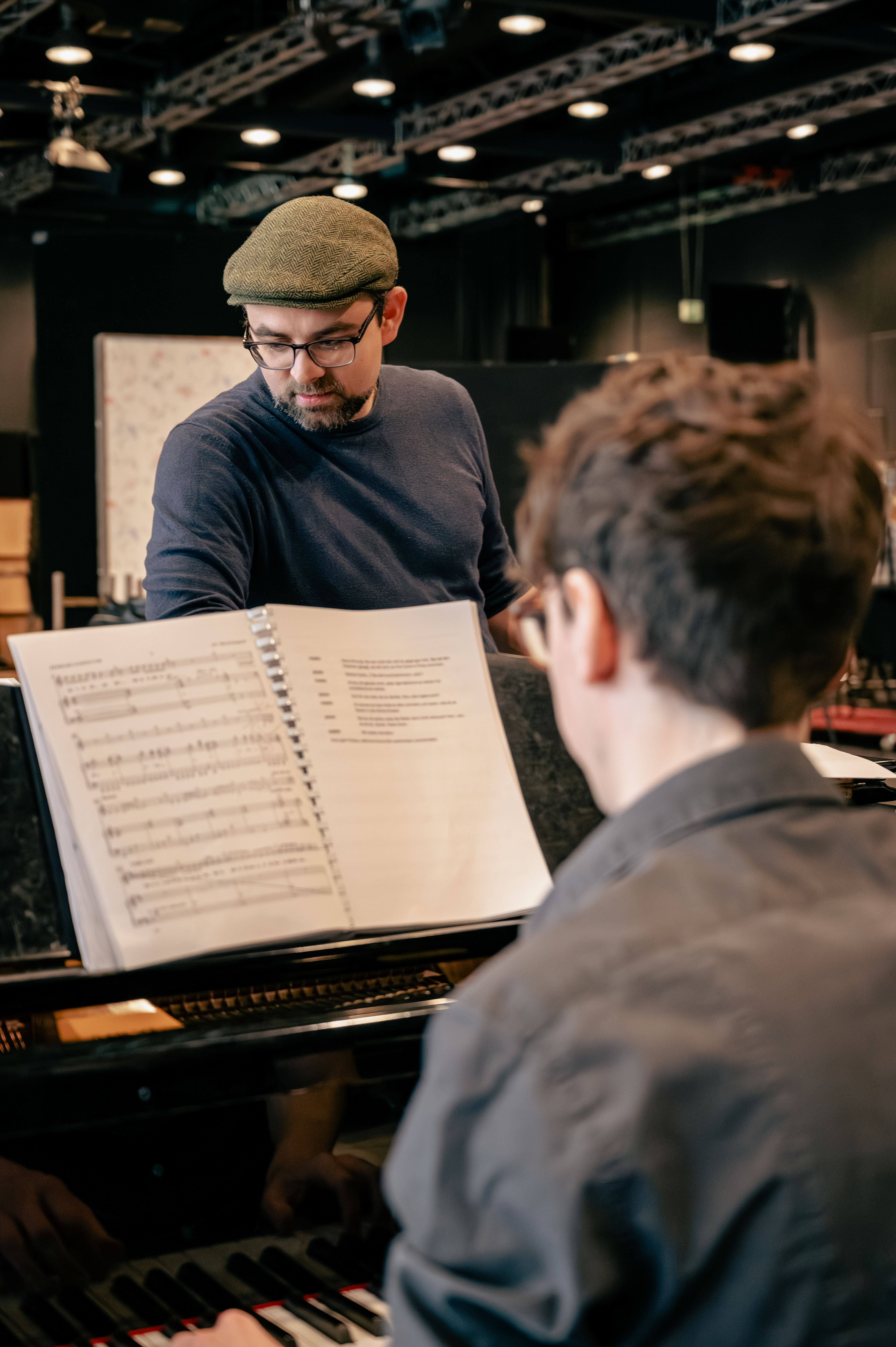 Flashdance-Probe am Theater Hagen