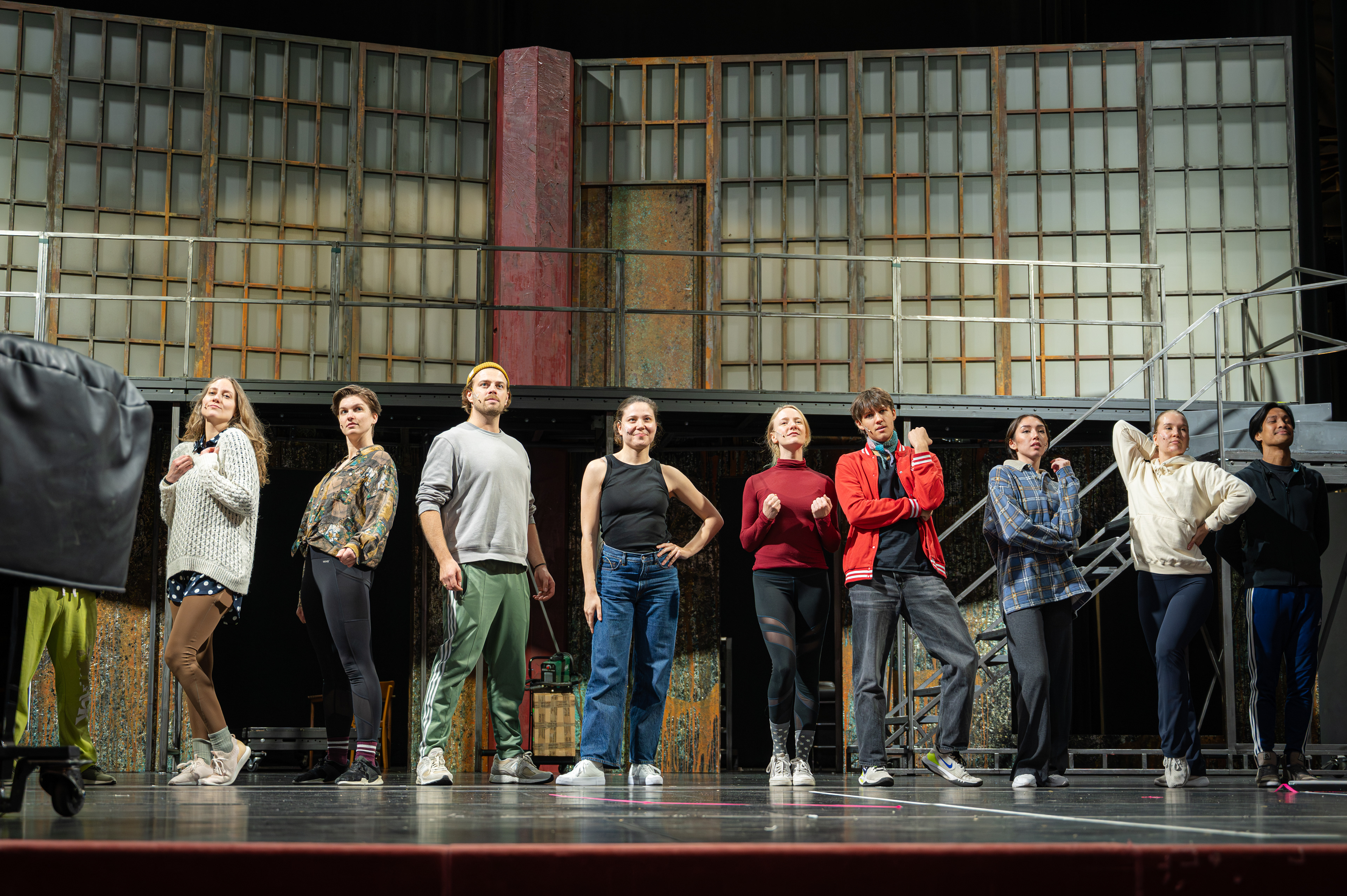 Flashdance-Probe am Theater Hagen