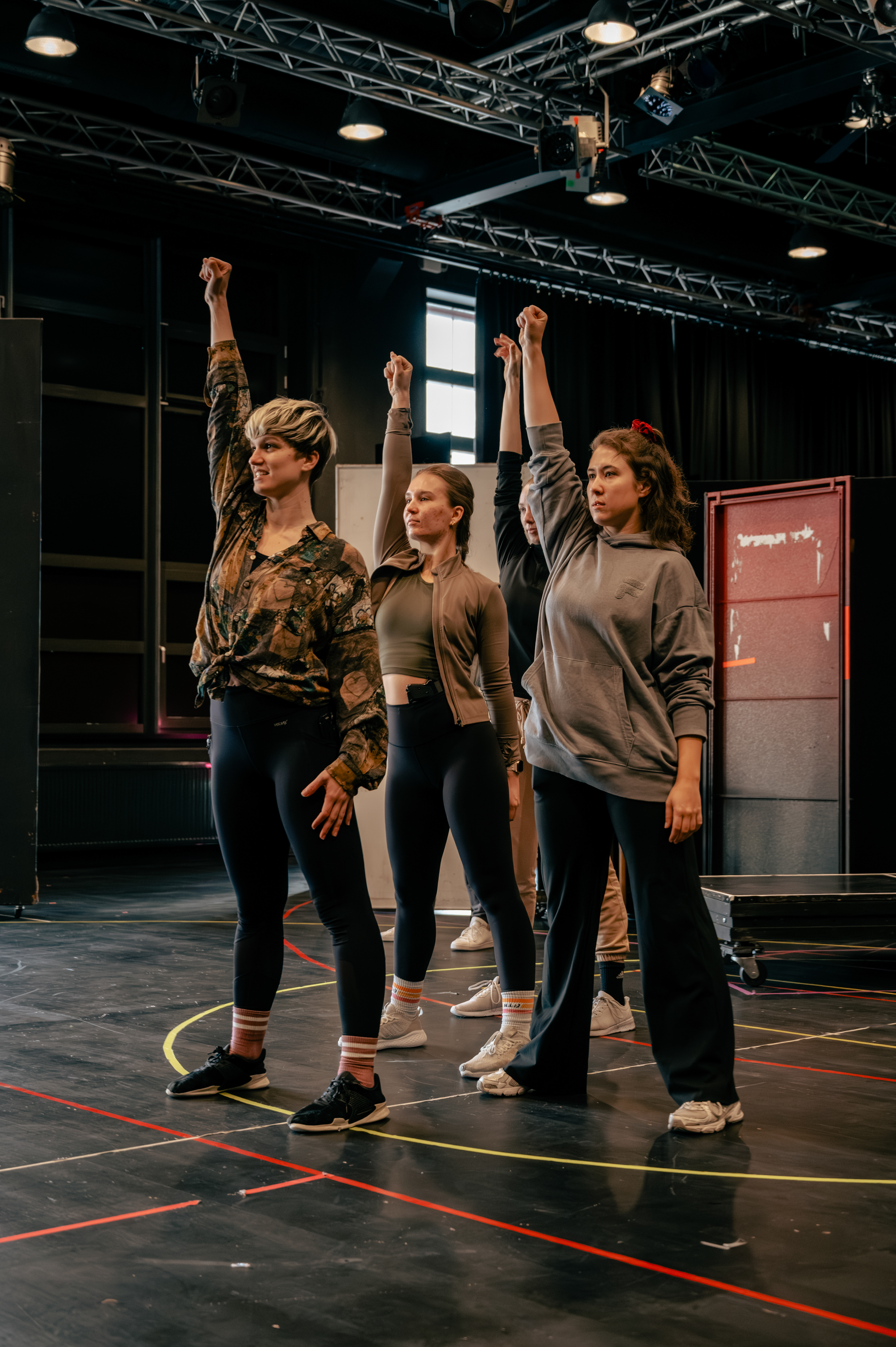 Flashdance-Probe am Theater Hagen