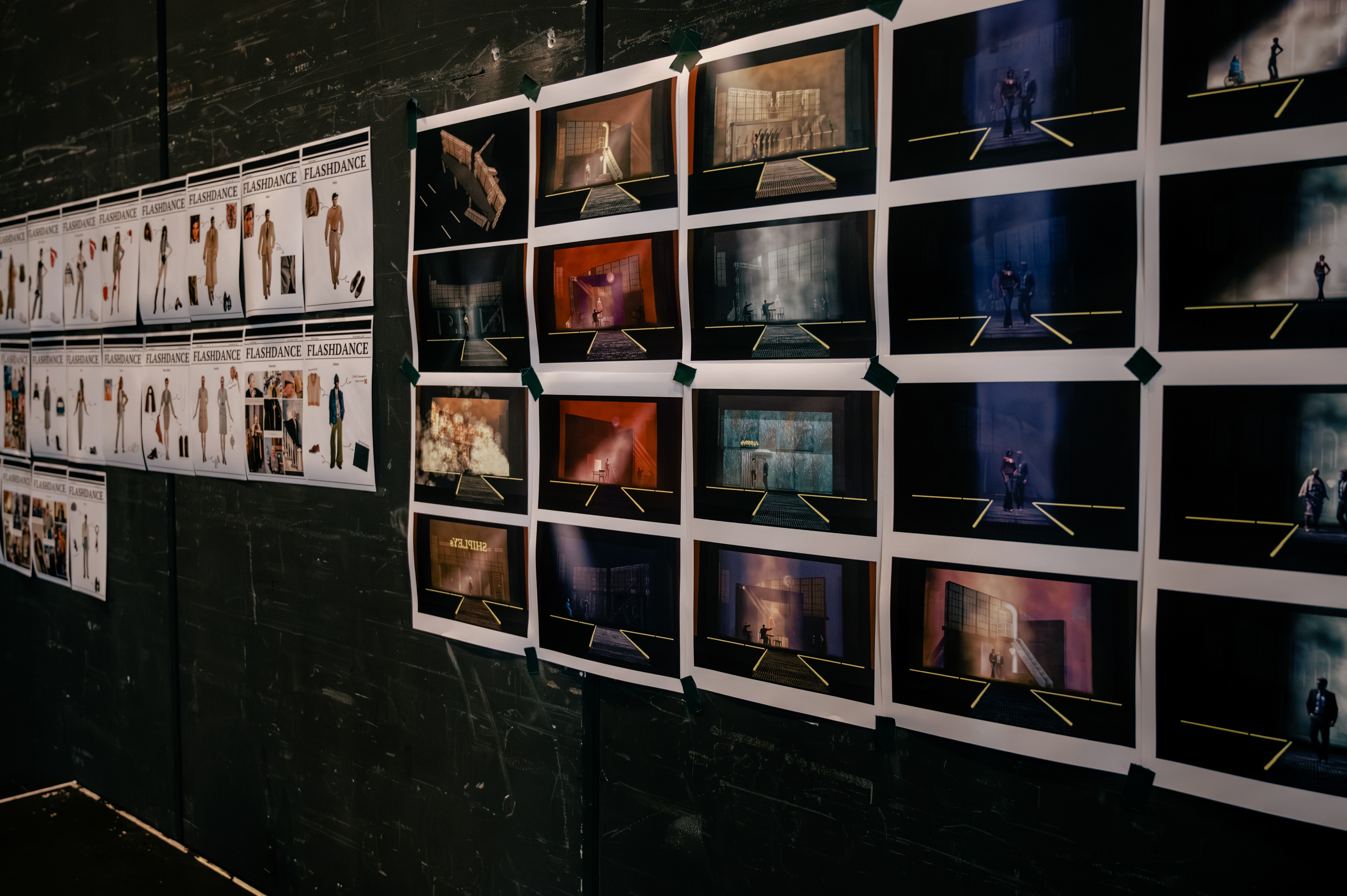 Flashdance-Probe am Theater Hagen