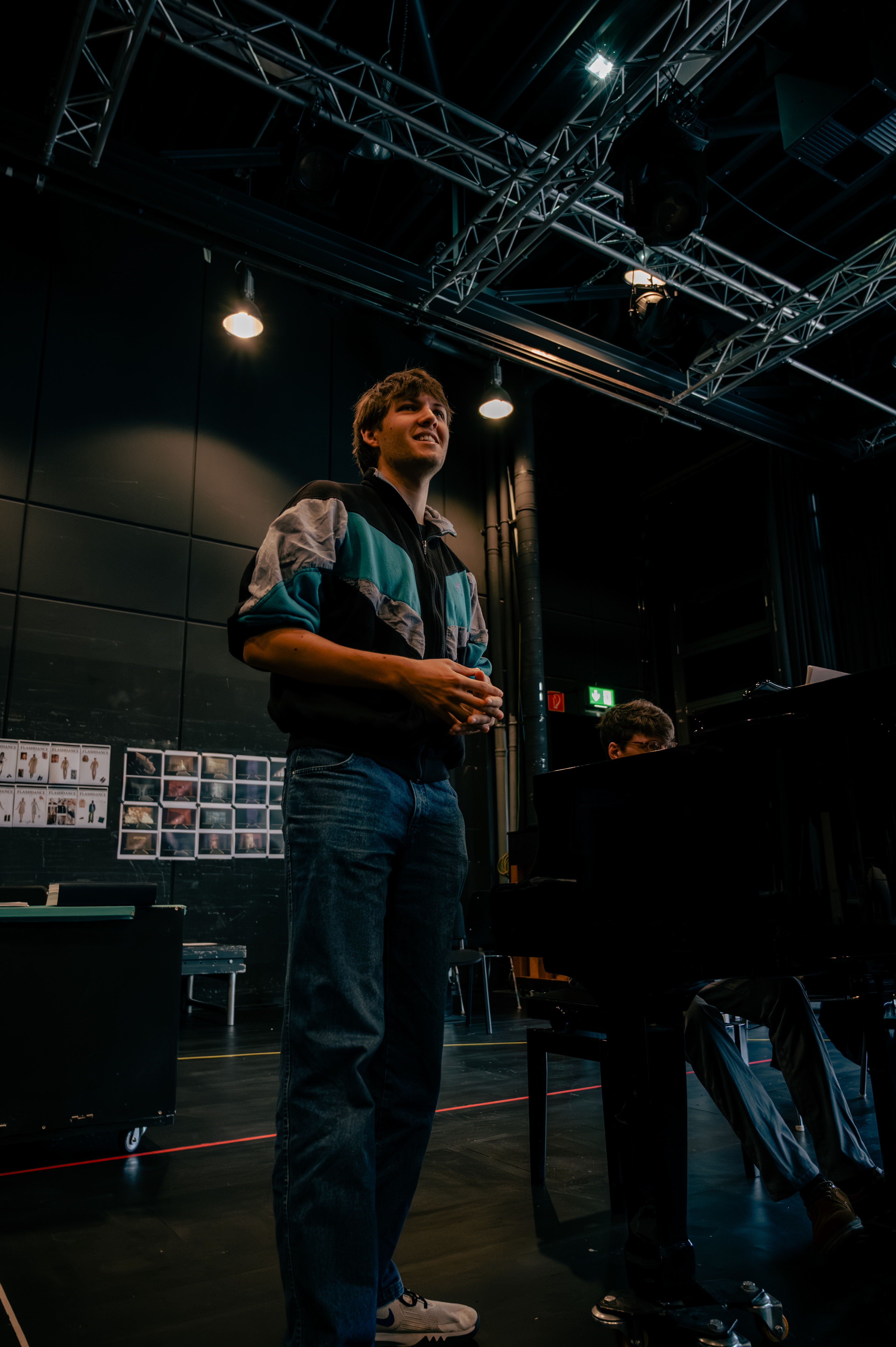 Flashdance-Probe am Theater Hagen