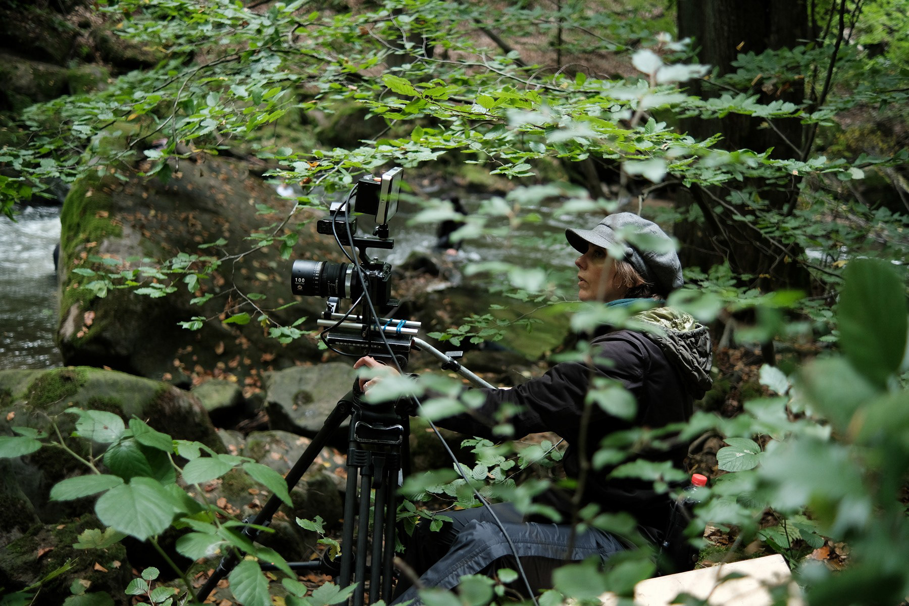 rolling B-cam for the water scenes