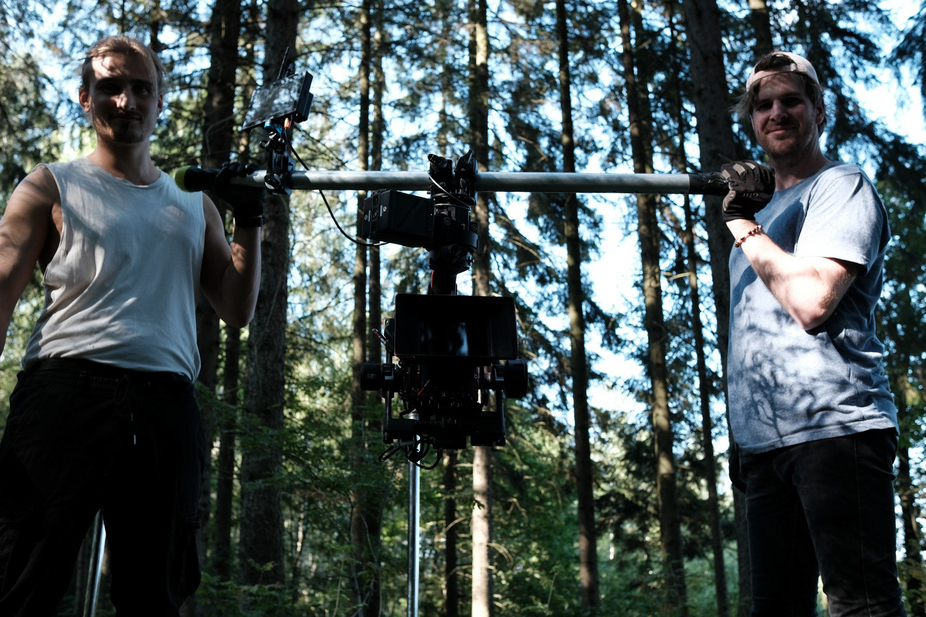 Jan & Jan will run with this set up through the woods