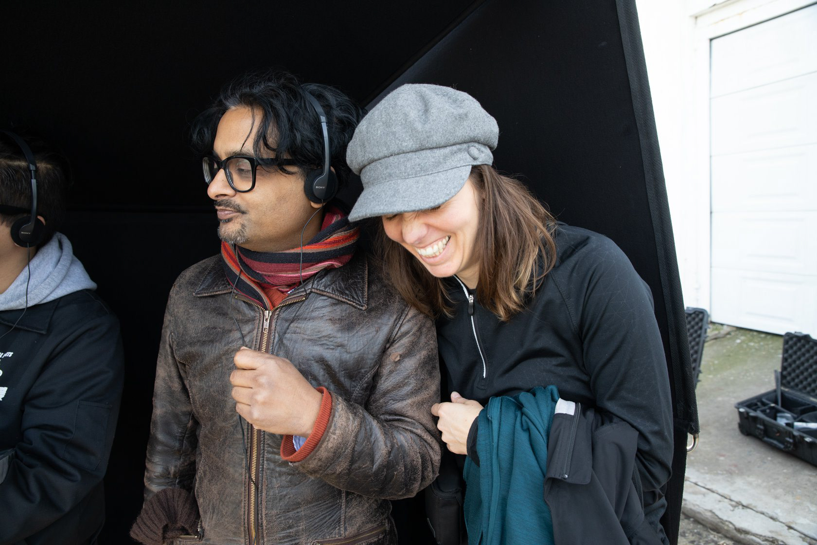 The director Faisal and I