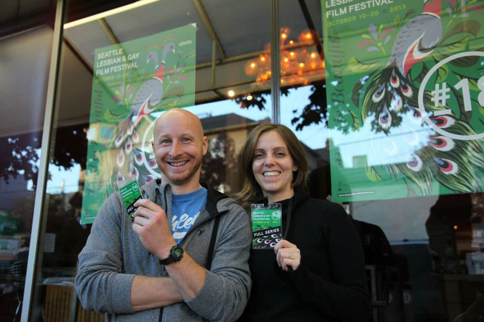 Robbie and I at the world premiere of Musically Medicated in Seattle