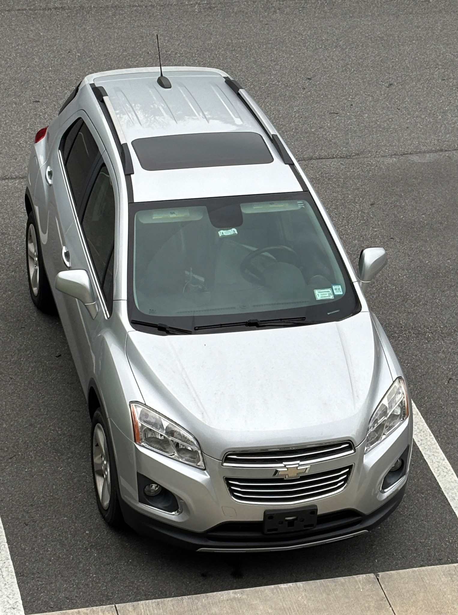 Sunroof opens completely or tilts up at back.