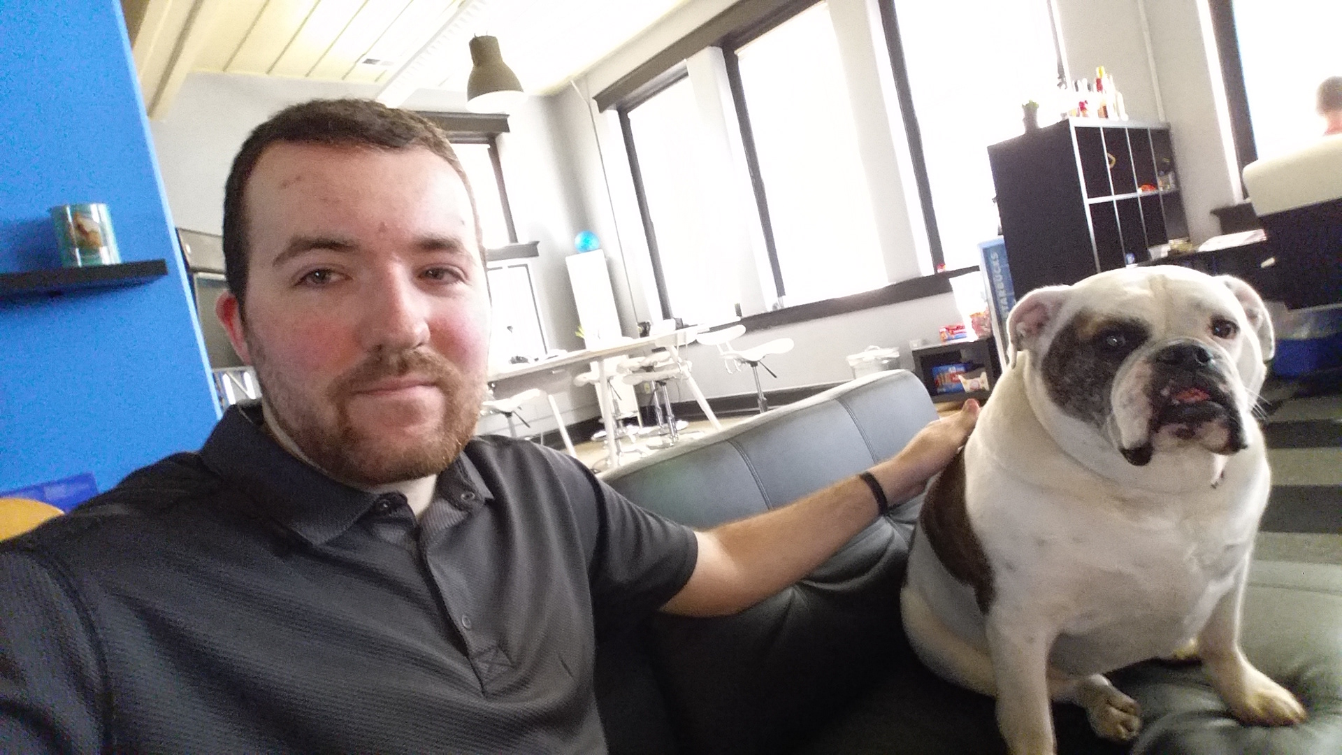 Made a friend on my first day!