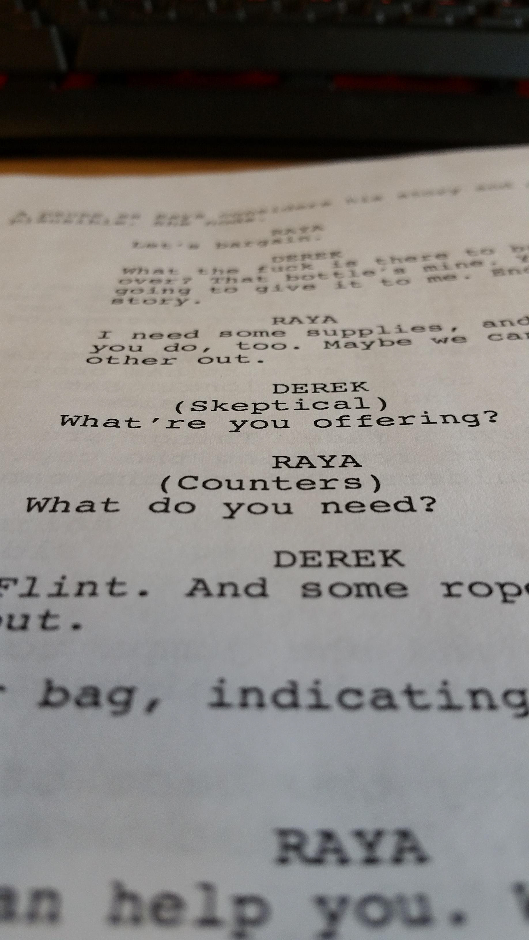 Script Teaser
