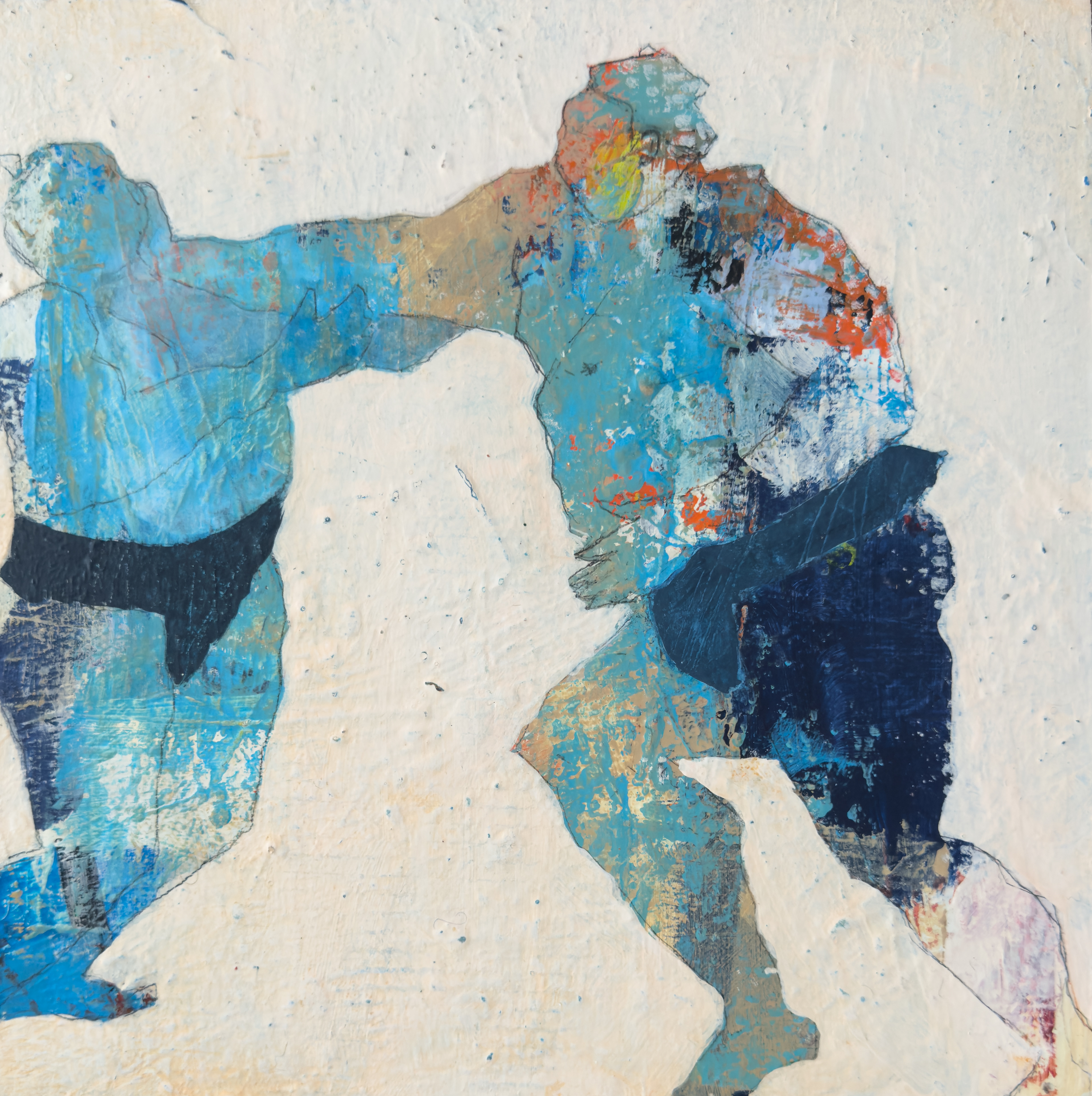 『幻想的』　305x305mm  　アクリル