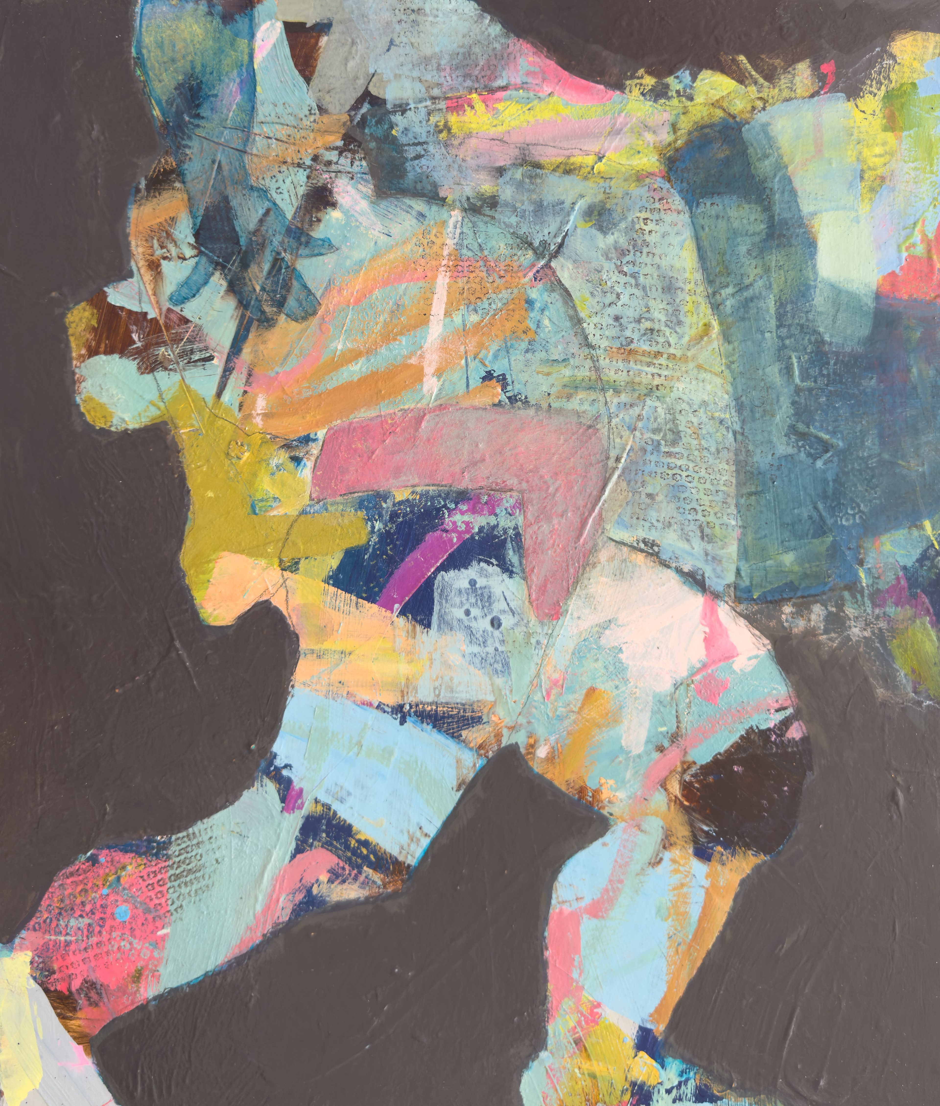 『無重量』　530x455mm (F10)   アクリル