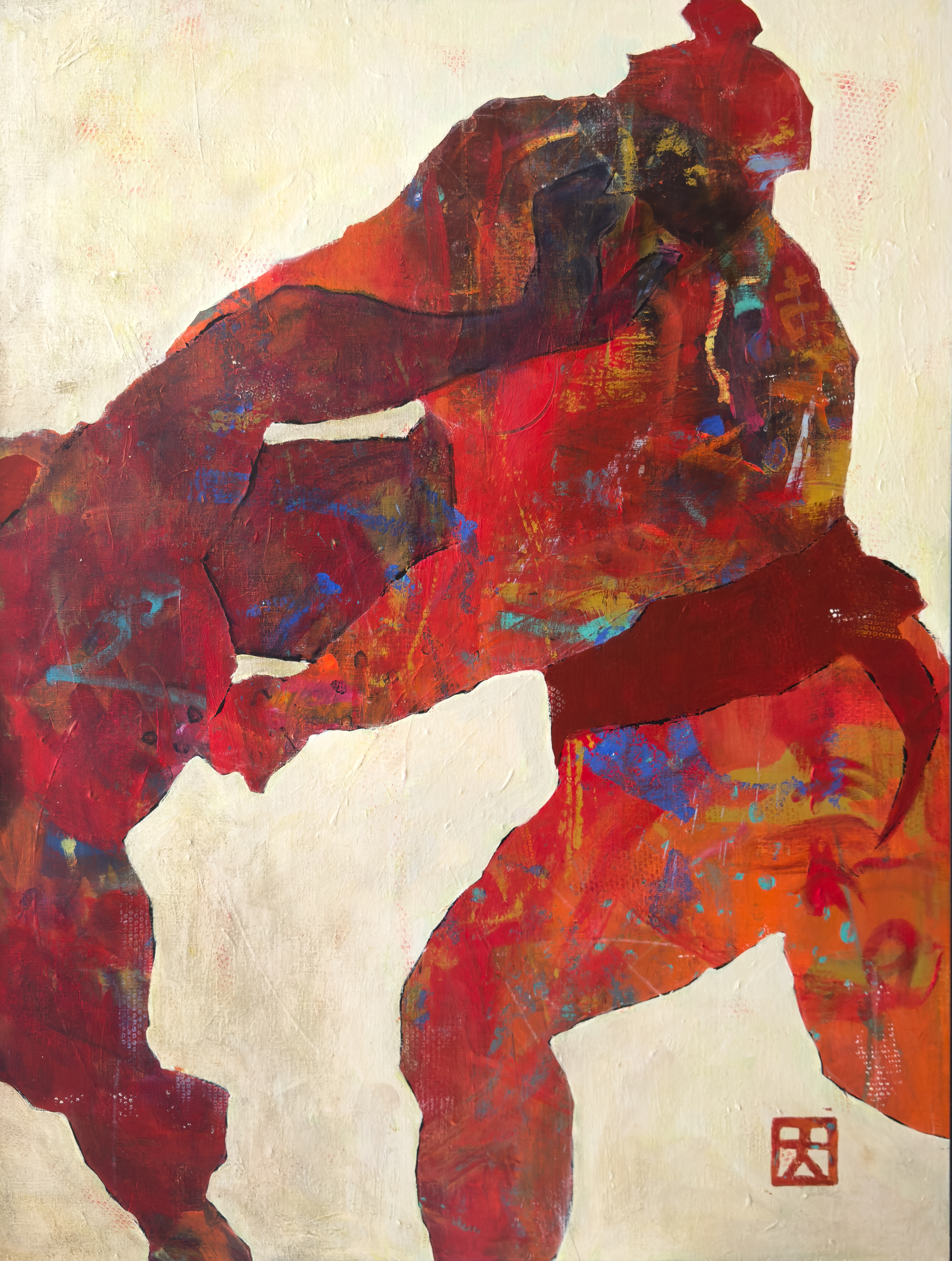 『飛龍』　1167x910mm (F50)  　アクリル