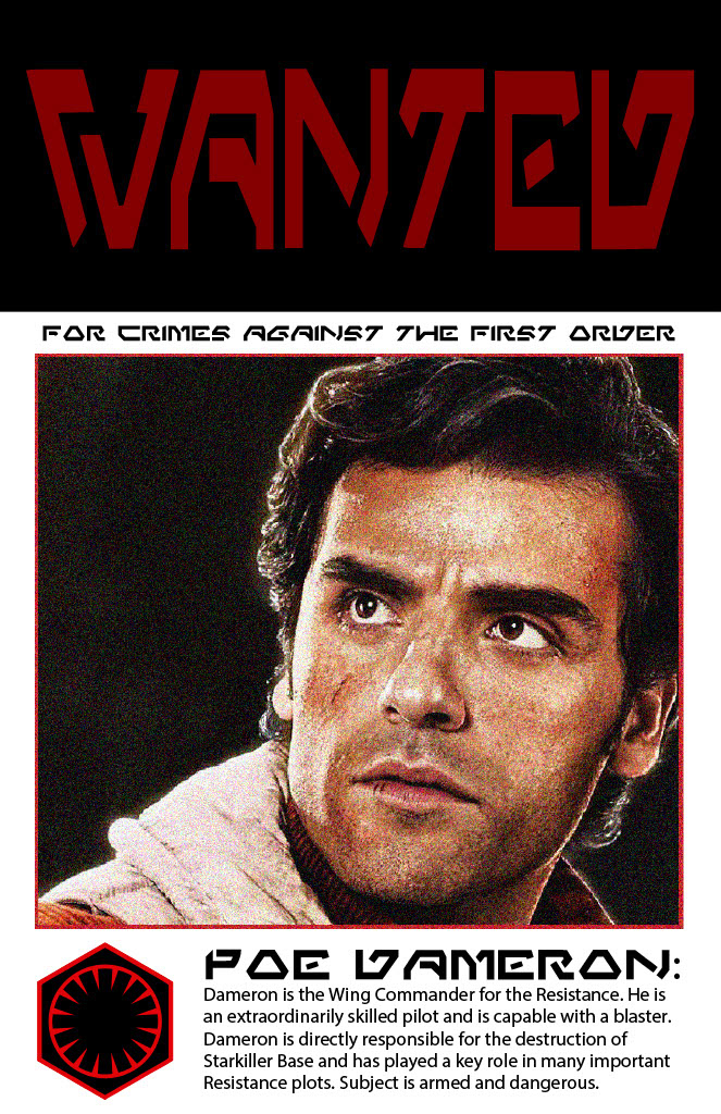 Star Wars Wanted Poster for Regal Cinemas