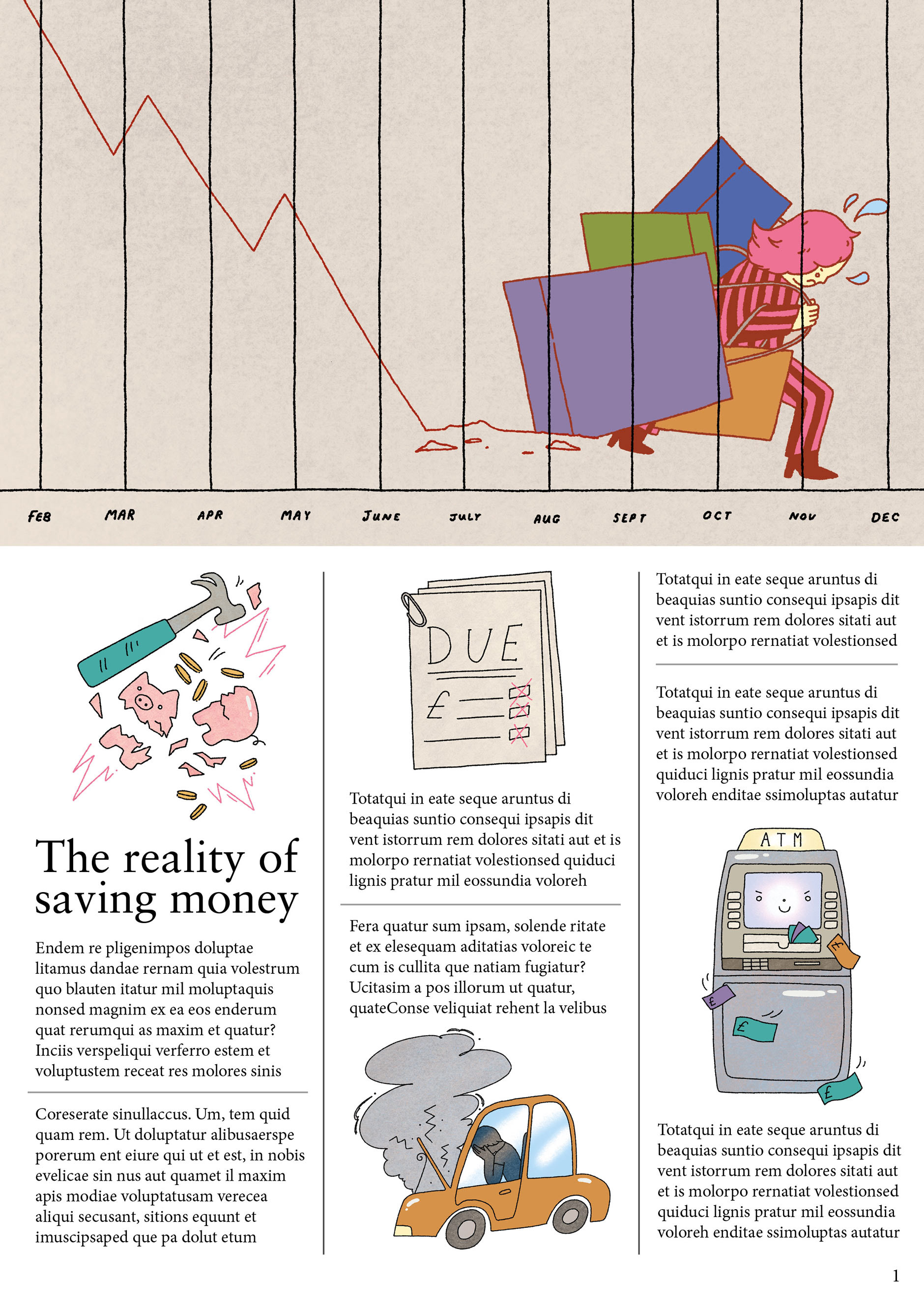 The Reality of Saving Money, Personal