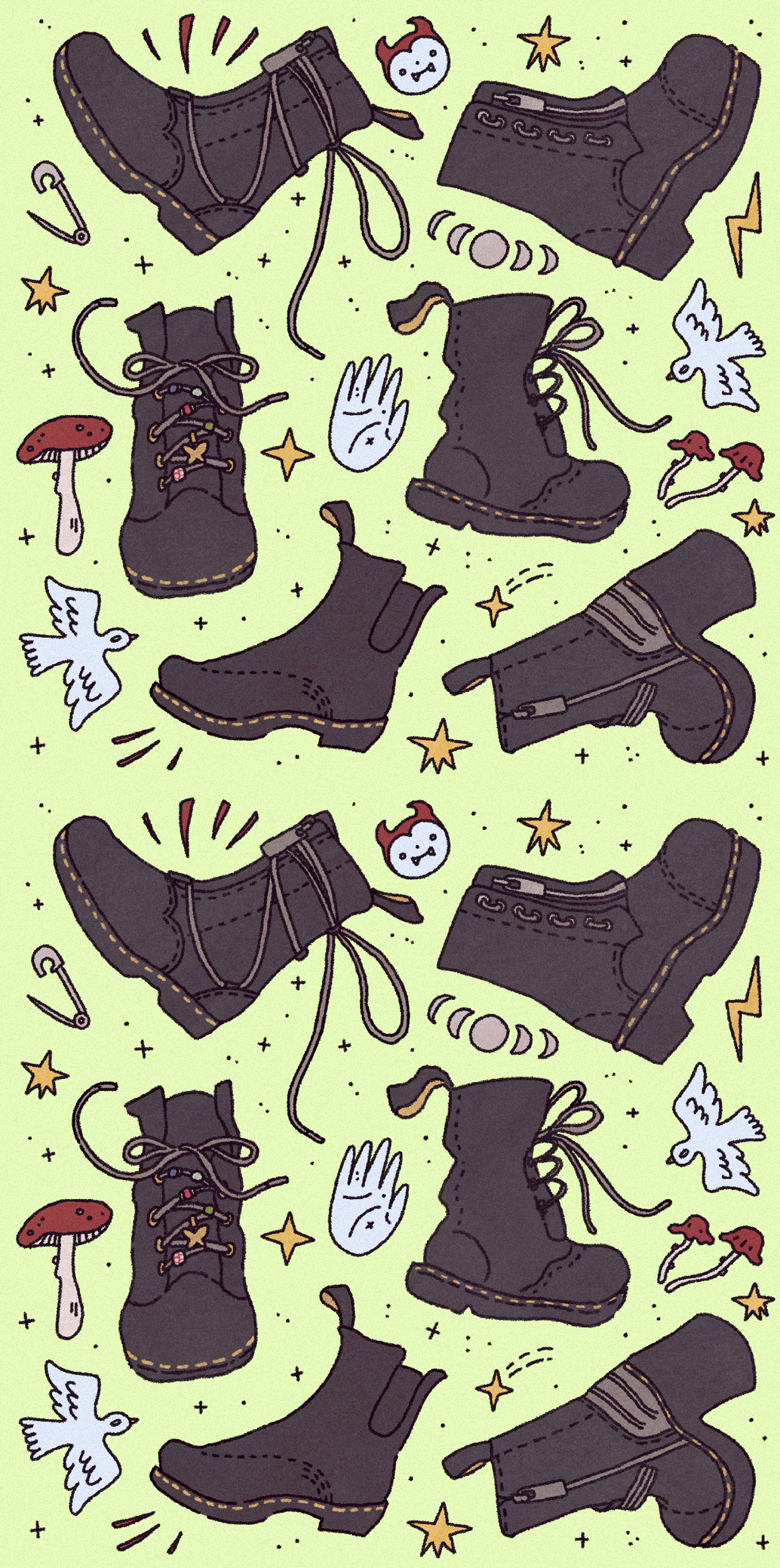Doc Martens Pattern, Personal