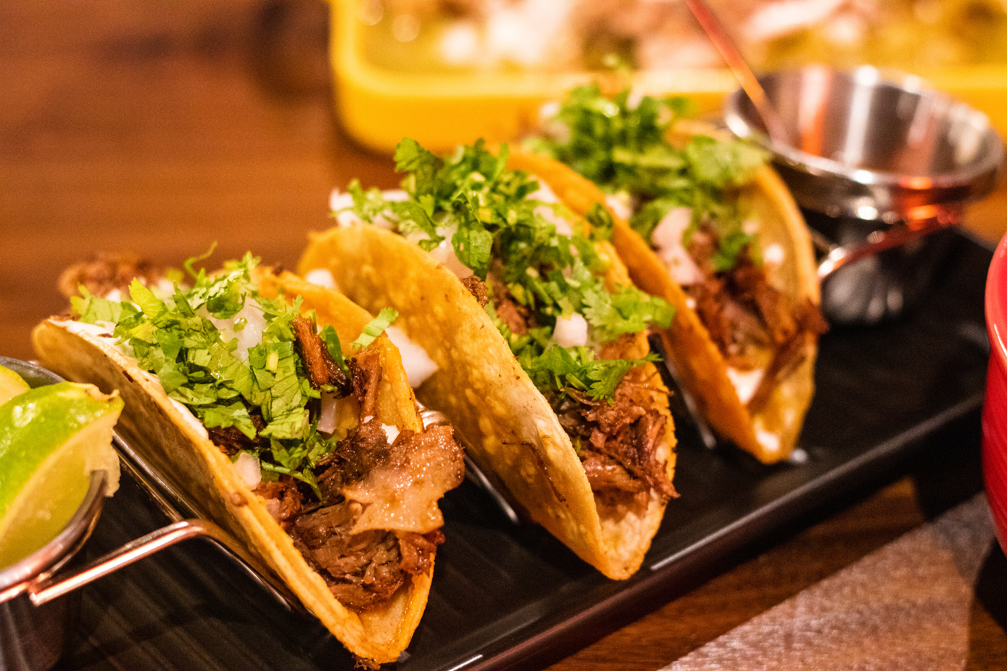 birria tacos @ tortilleria nixtamal