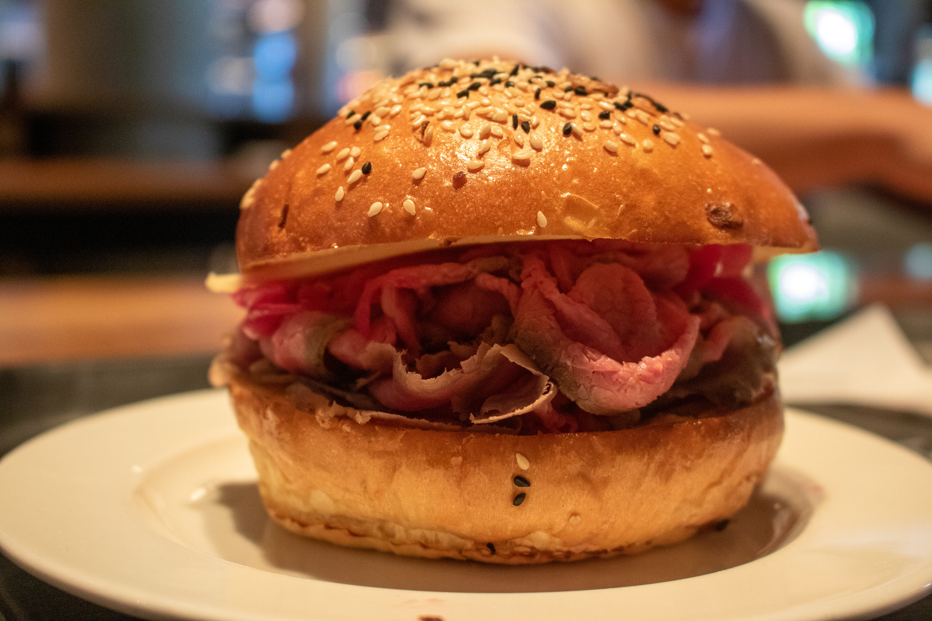 roast beef sandwich @ cusser's roast beef & seafood