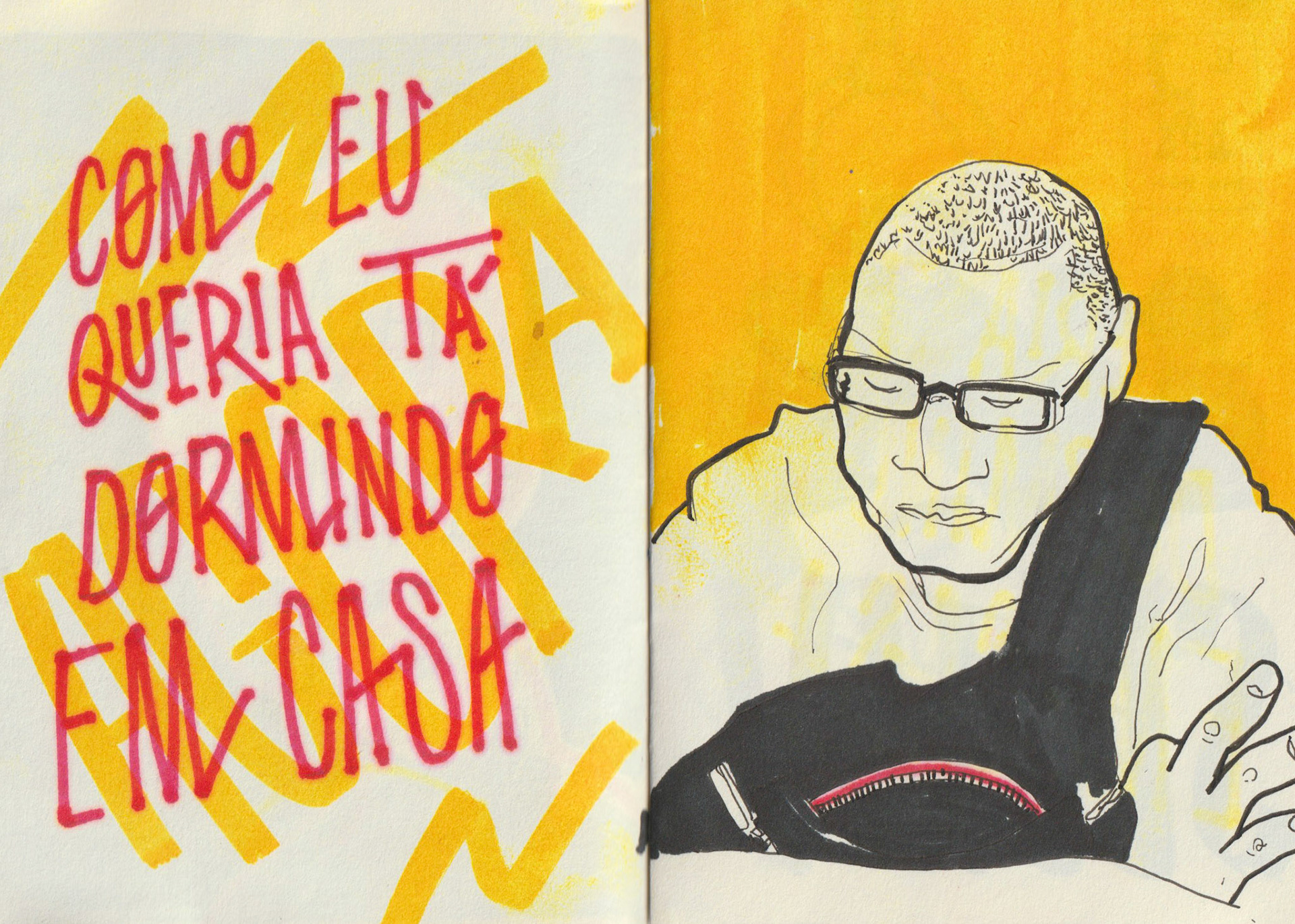 Person in the train, 2017.