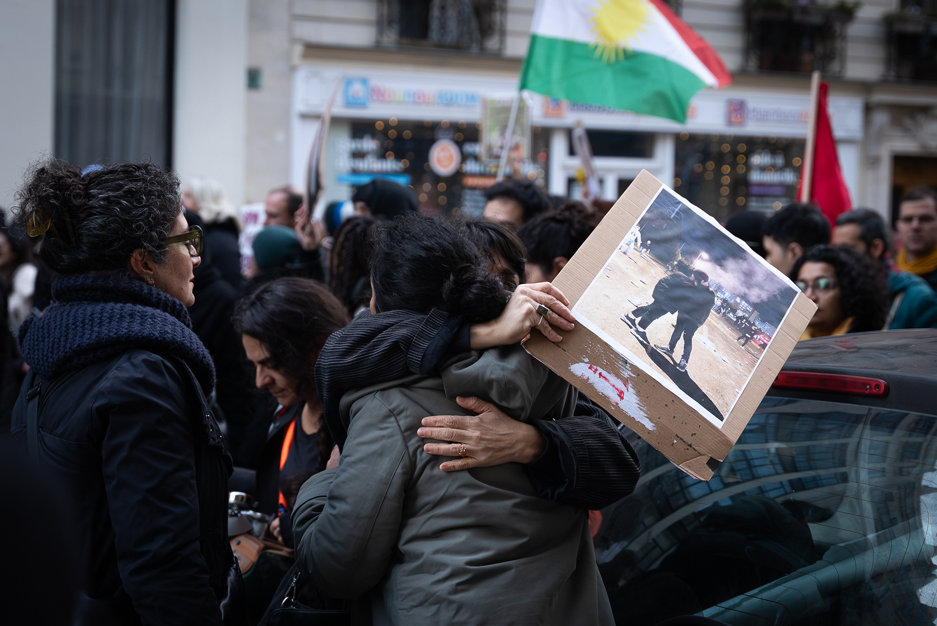 Selon les ONG, la répression en Iran a causé la mort de plus de 3 400 personnes, étouffant peu à peu la mobilisation. @ElodieRadenac