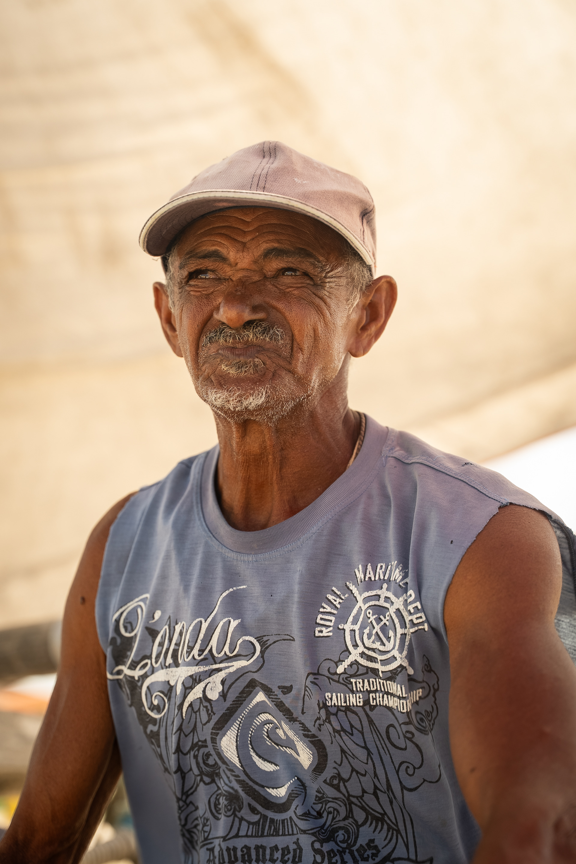 Ivanolo Perera, pêcheur de 64 ans, Pontal do Maceio, Ceara, @elodieradenac