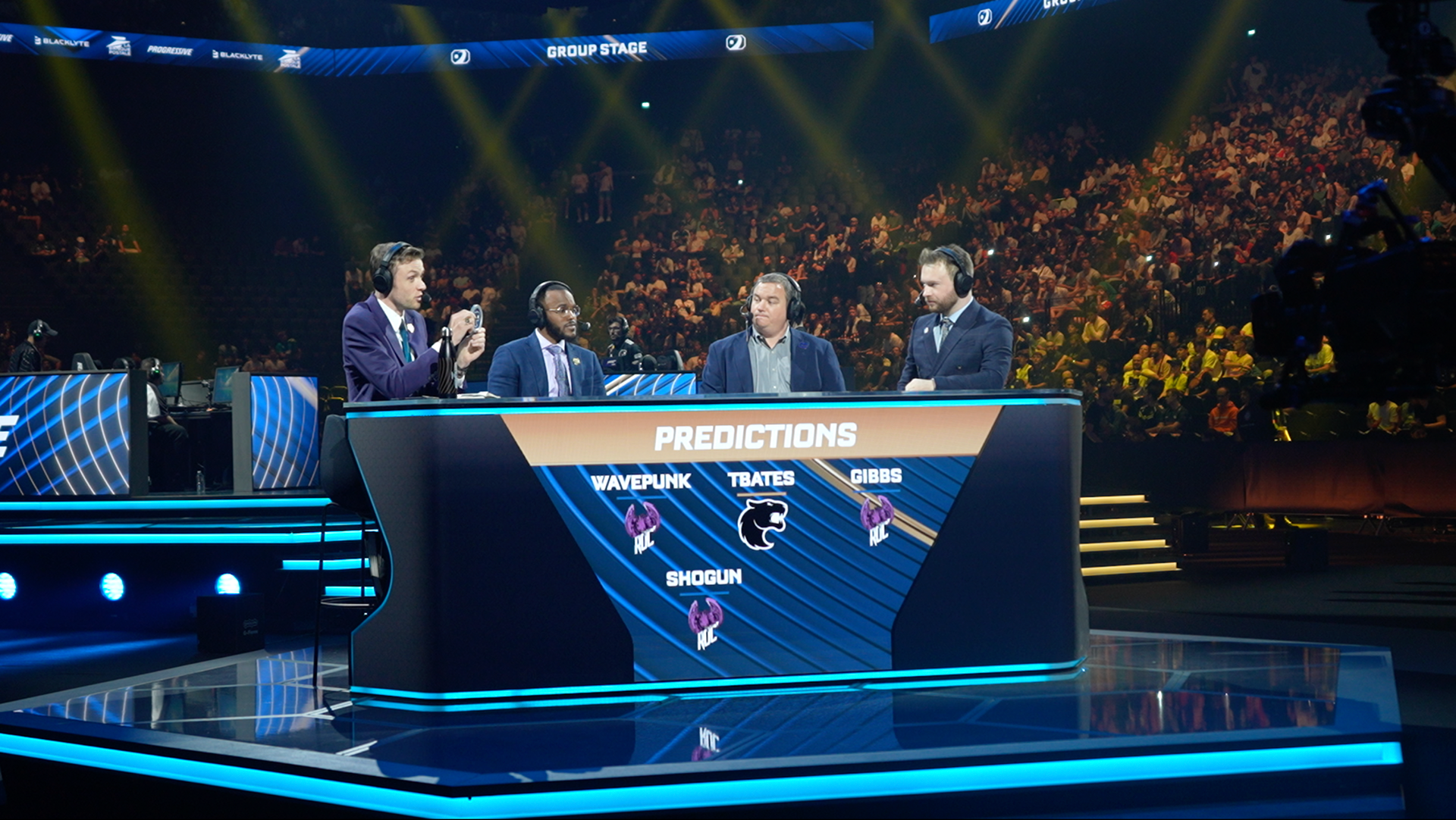 Championnats du monde du jeu « Rocket League », à la LDLC Arena, à Décines-Charpieu (Rhône)